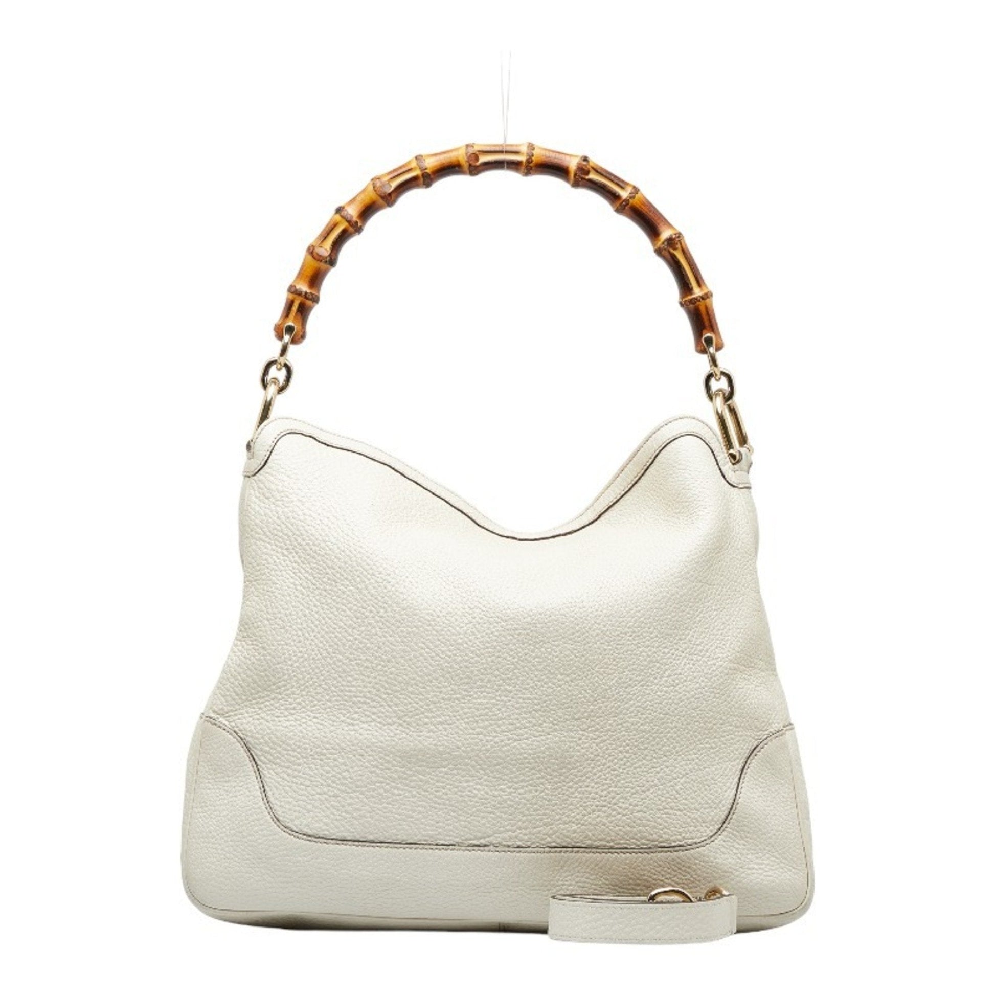 Gucci Leather Canvas Shoulder Bag