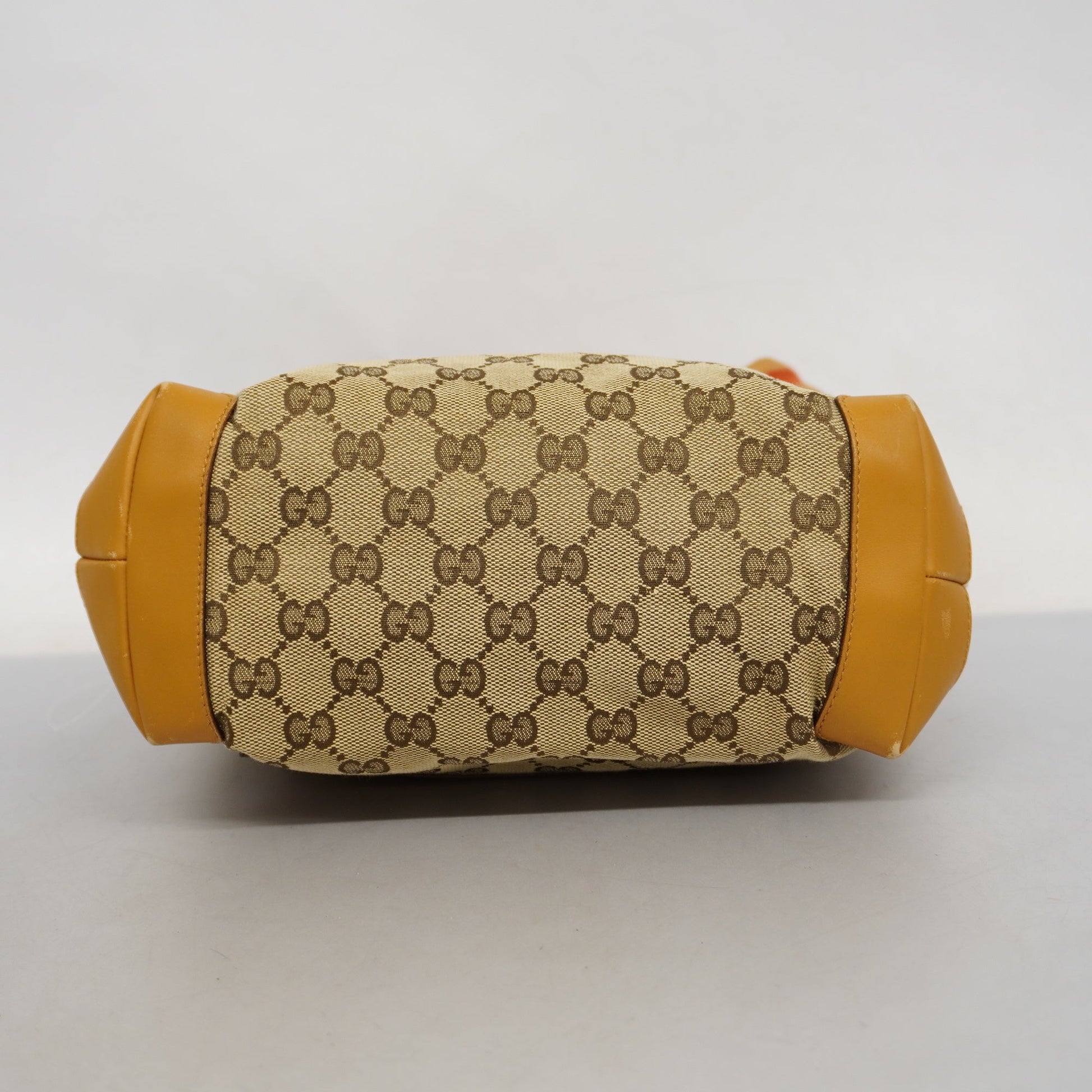 Gucci Leather Canvas Tote