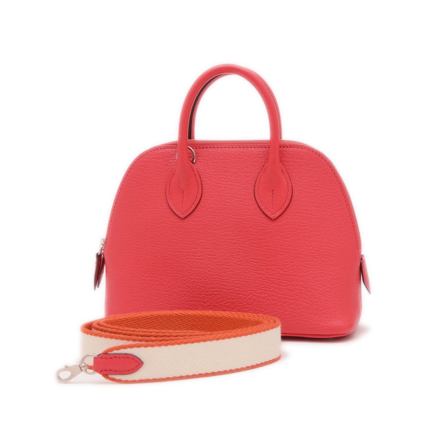 Hermes Bougainvillier Chevre Leather Handbag ( )