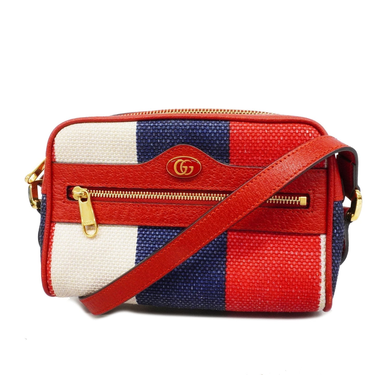 Gucci Lou Canvas Shoulder Bag