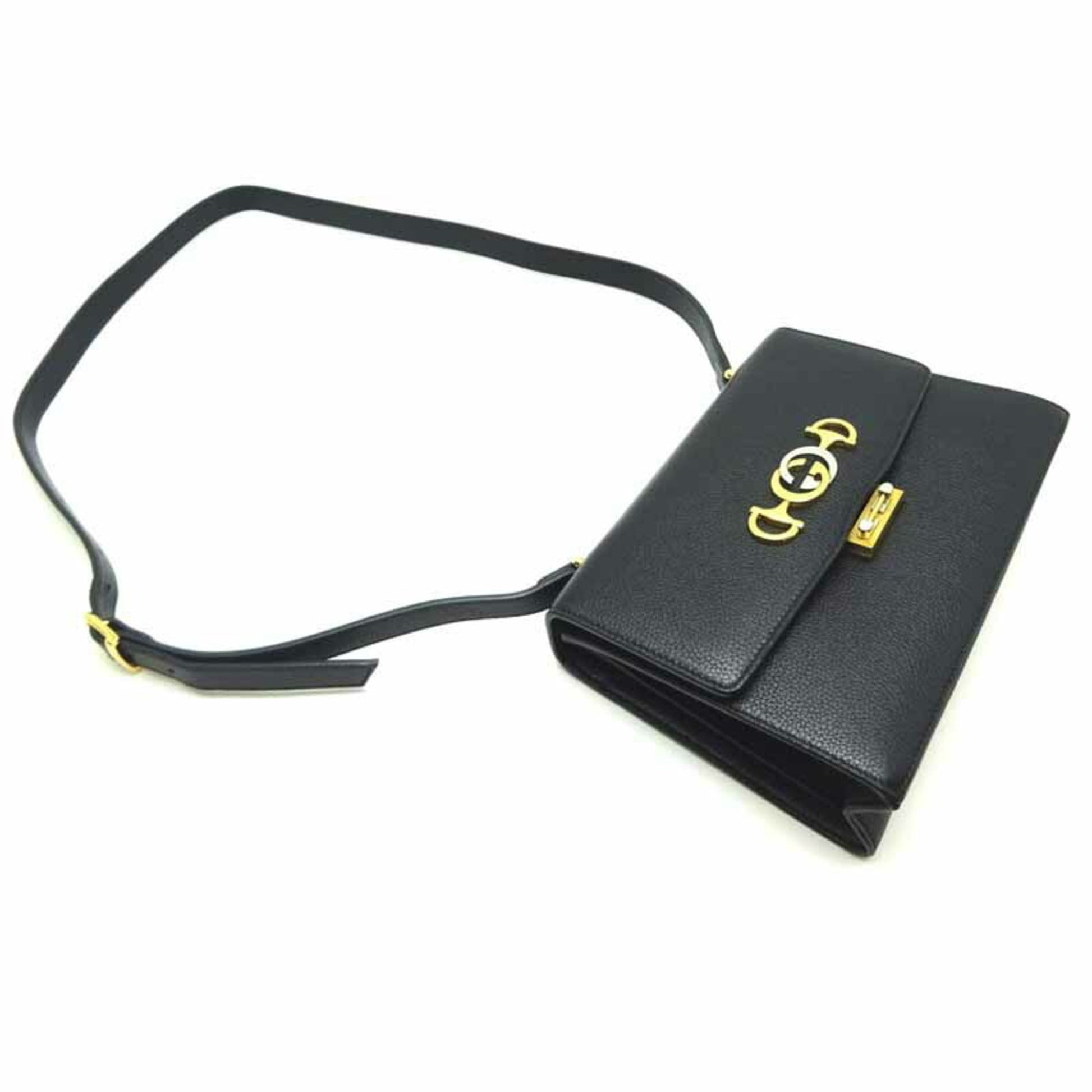 Gucci Lou Leather Shoulder Bag