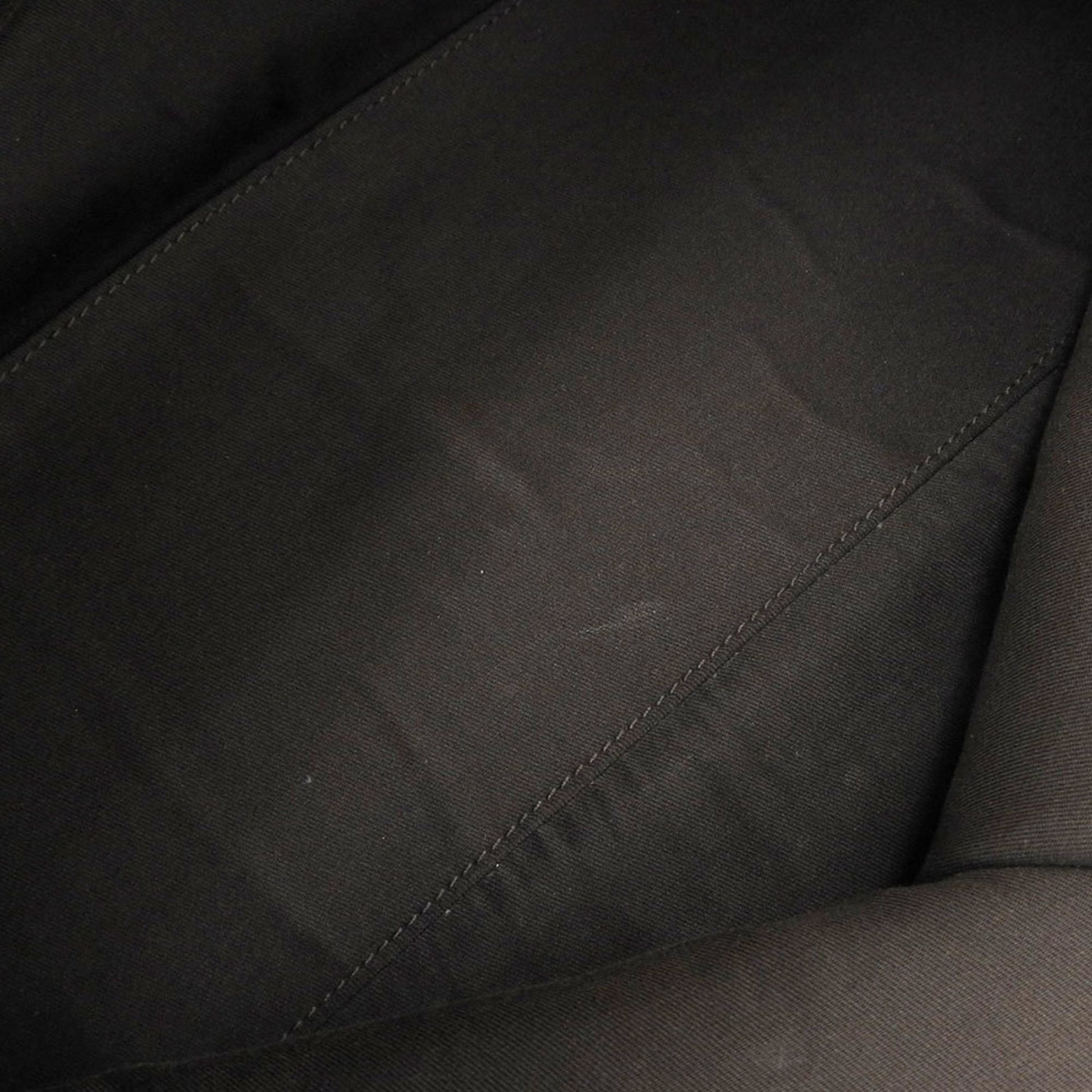 Gucci Sherry Line Brown Leather Canvas Tote