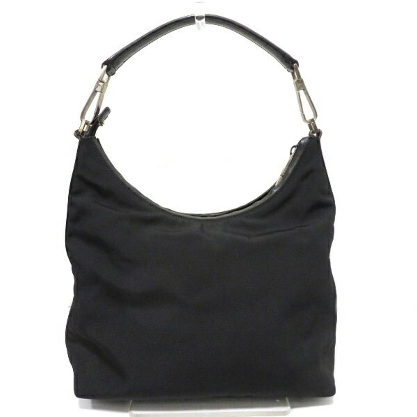 Gucci Lou Nylon Leather Shoulder Bag