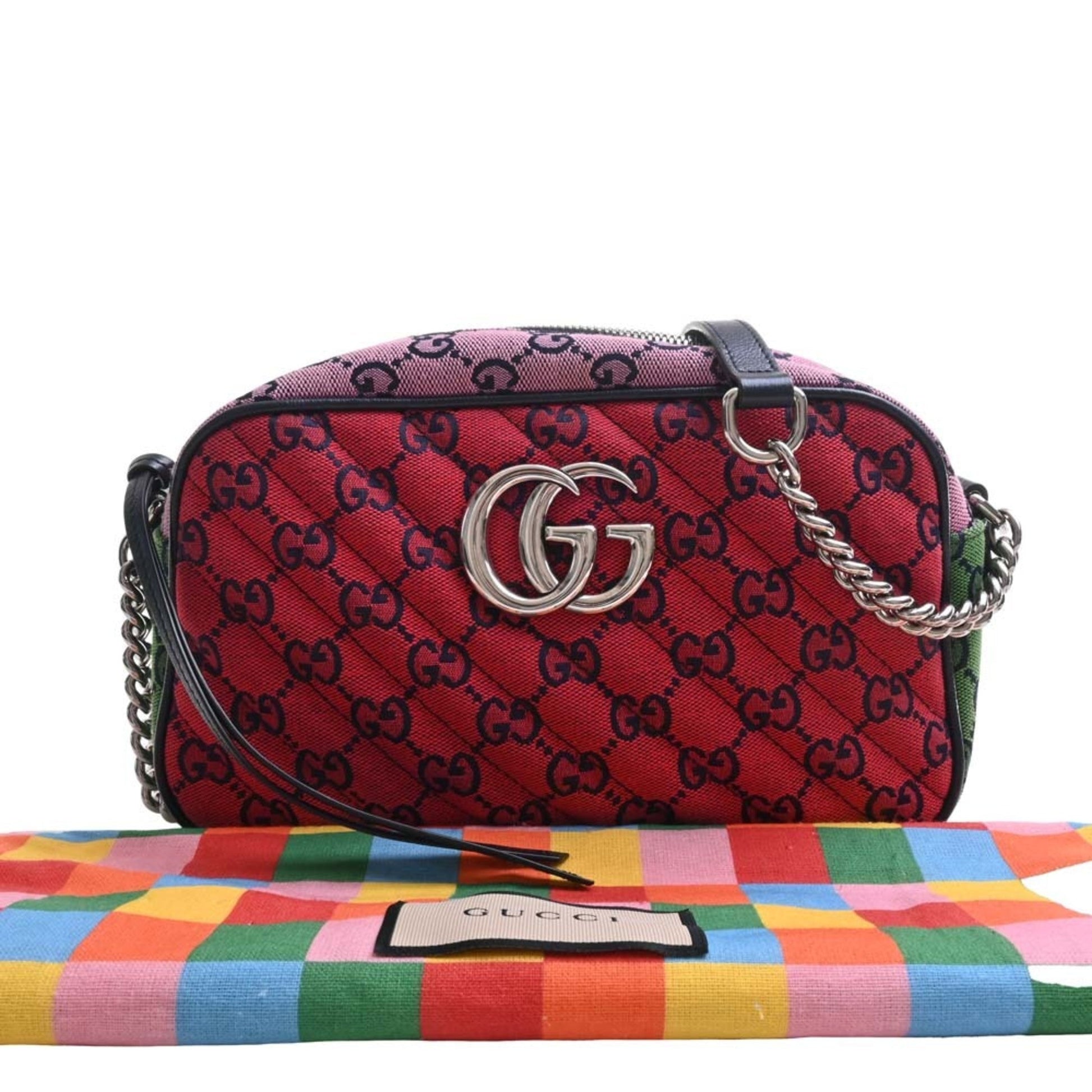 Gucci Chain Leather Shoulder Bag