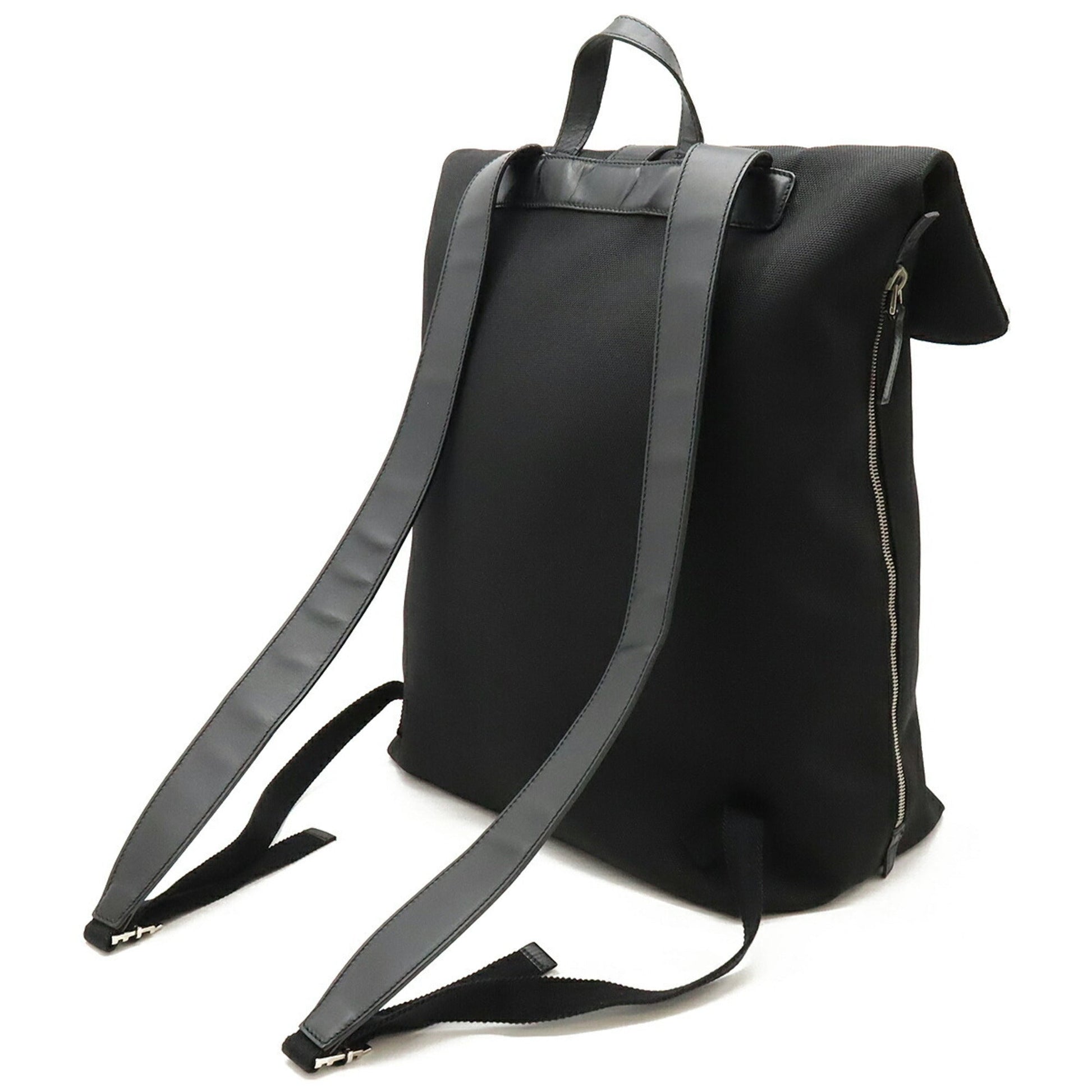 Gucci Leather Canvas Backpack