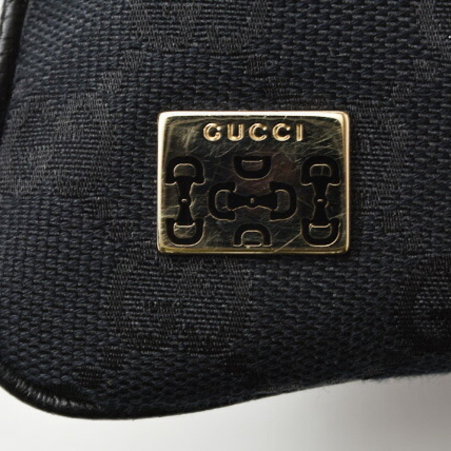 Gucci Lou Canvas Shoulder Bag