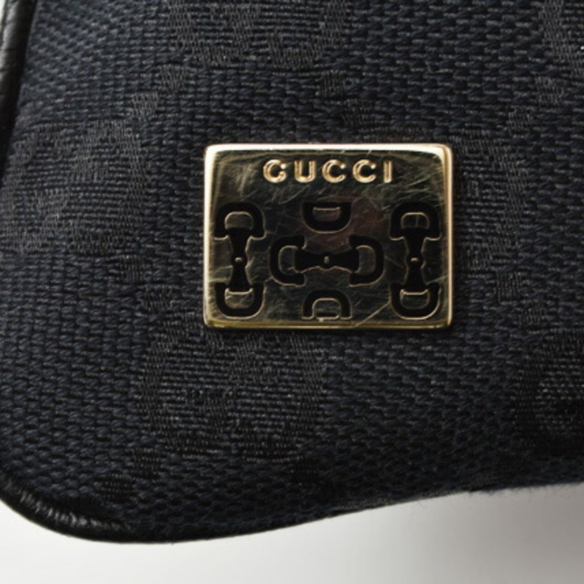 Gucci Lou Canvas Shoulder Bag