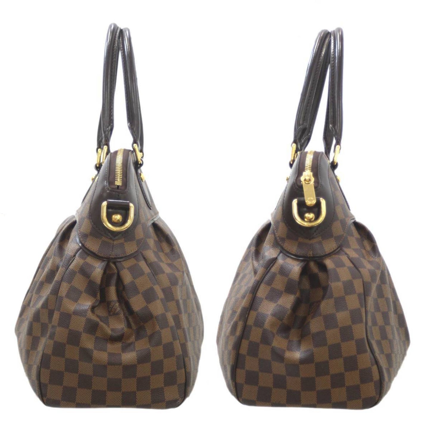 LOUIS VUITTON Trevi GM 2way Bag handBag shoulder Damier Ebene ES
