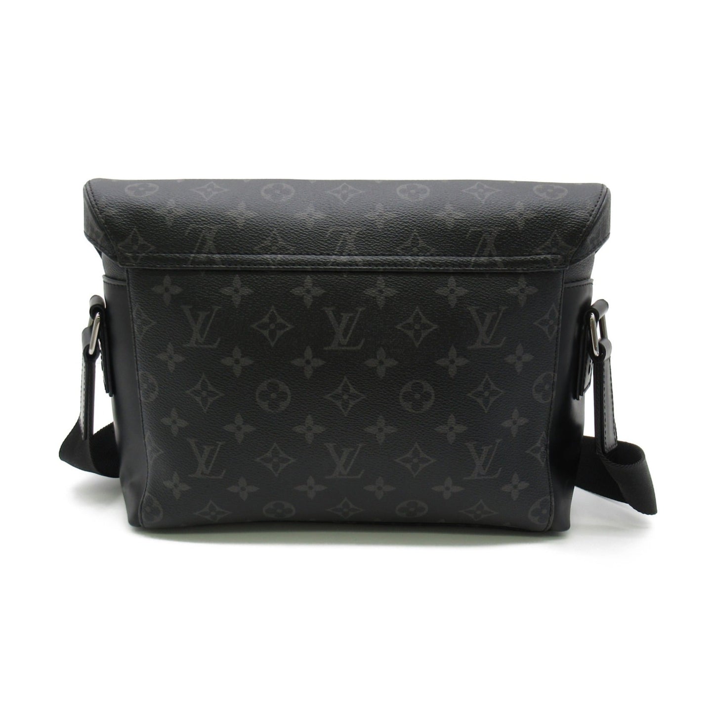 LOUIS VUITTON Messenger voyage PM Black Monogram eclipse PVC coated canvas Handbag