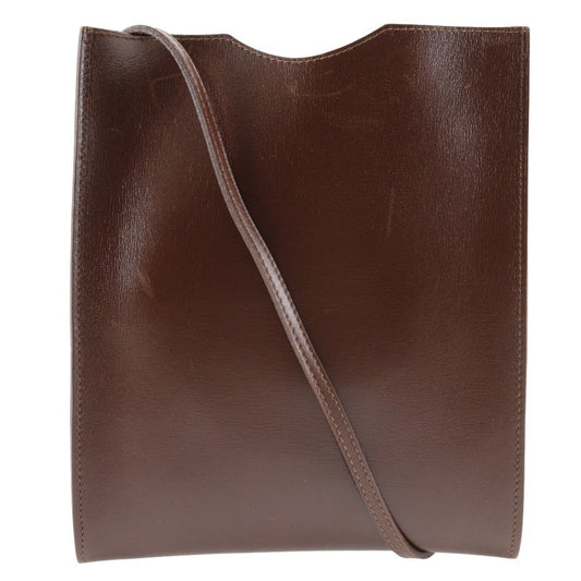 Hermes Brown Leather Shoulder Bag ( )