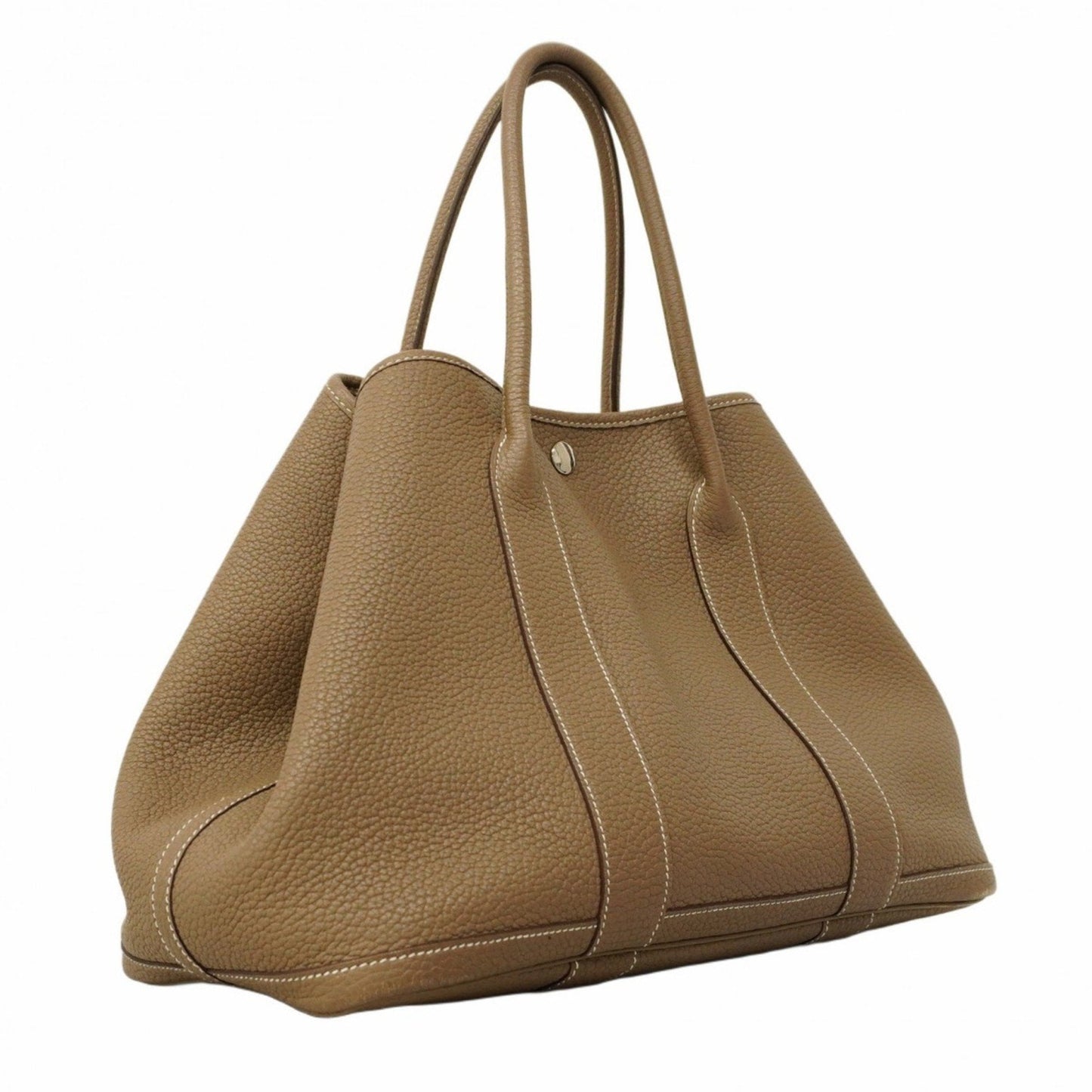 Hermes Etoupe Gray Negonda Leather Tote Bag ( )