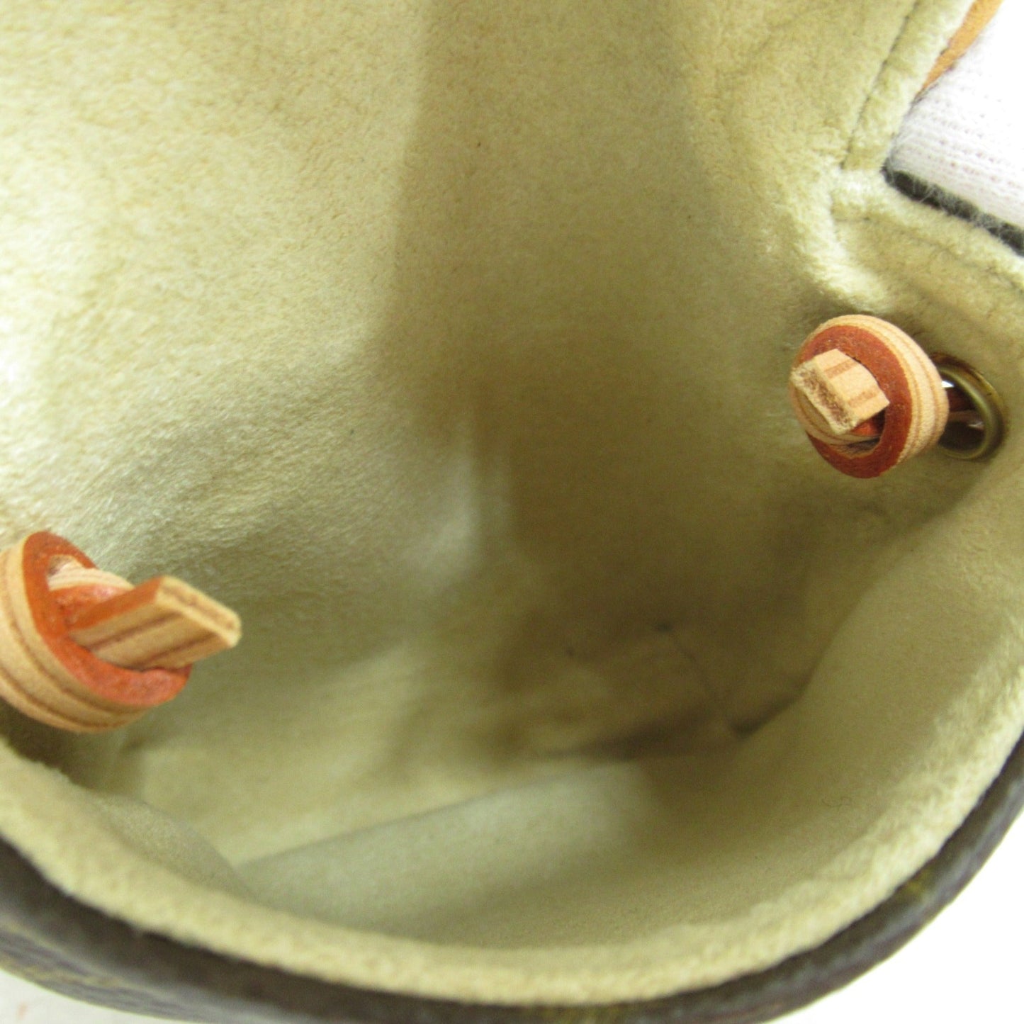 Louis Vuitton Pochette Cancoon Brown PVC coated canvas Clutch