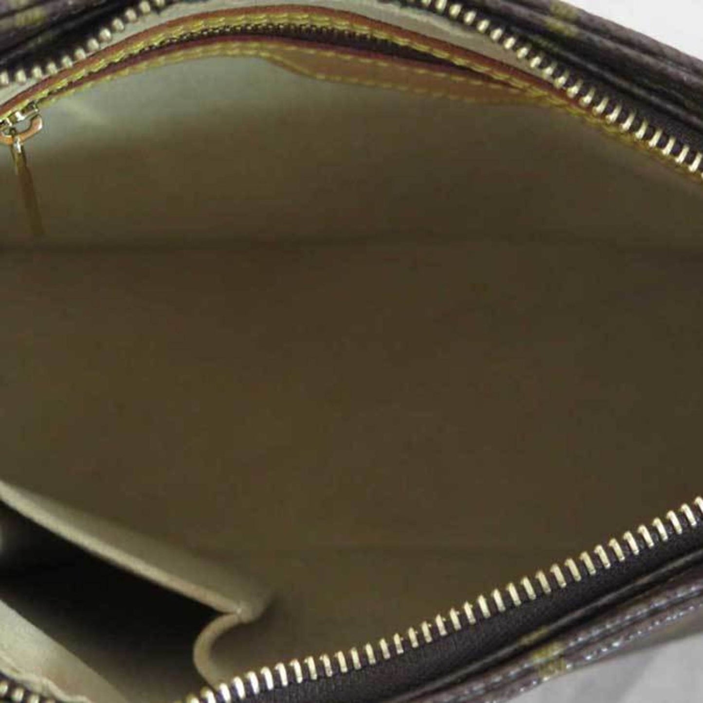 Louis Vuitton Bag Monogram Looping MM Black x Canvas Shoulder Handbag Ladies