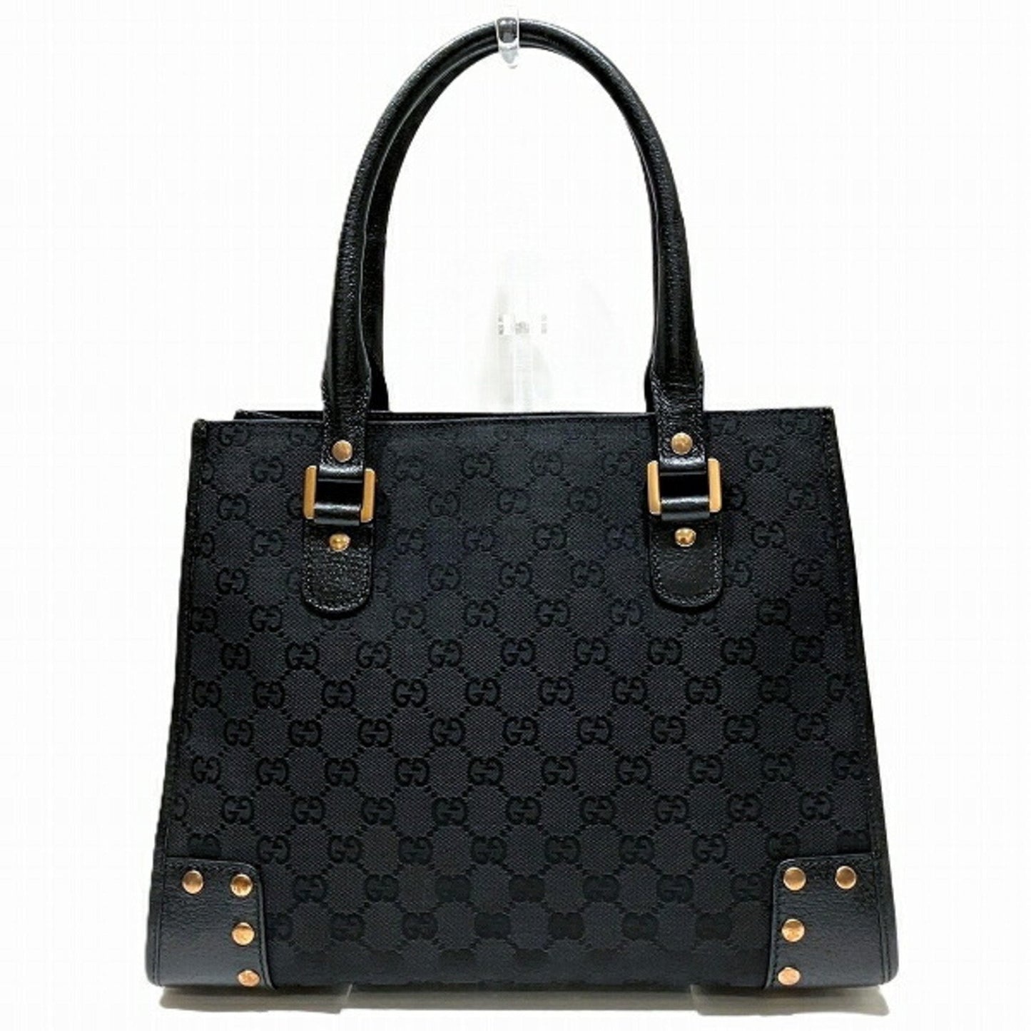 Gucci Leather Canvas Tote