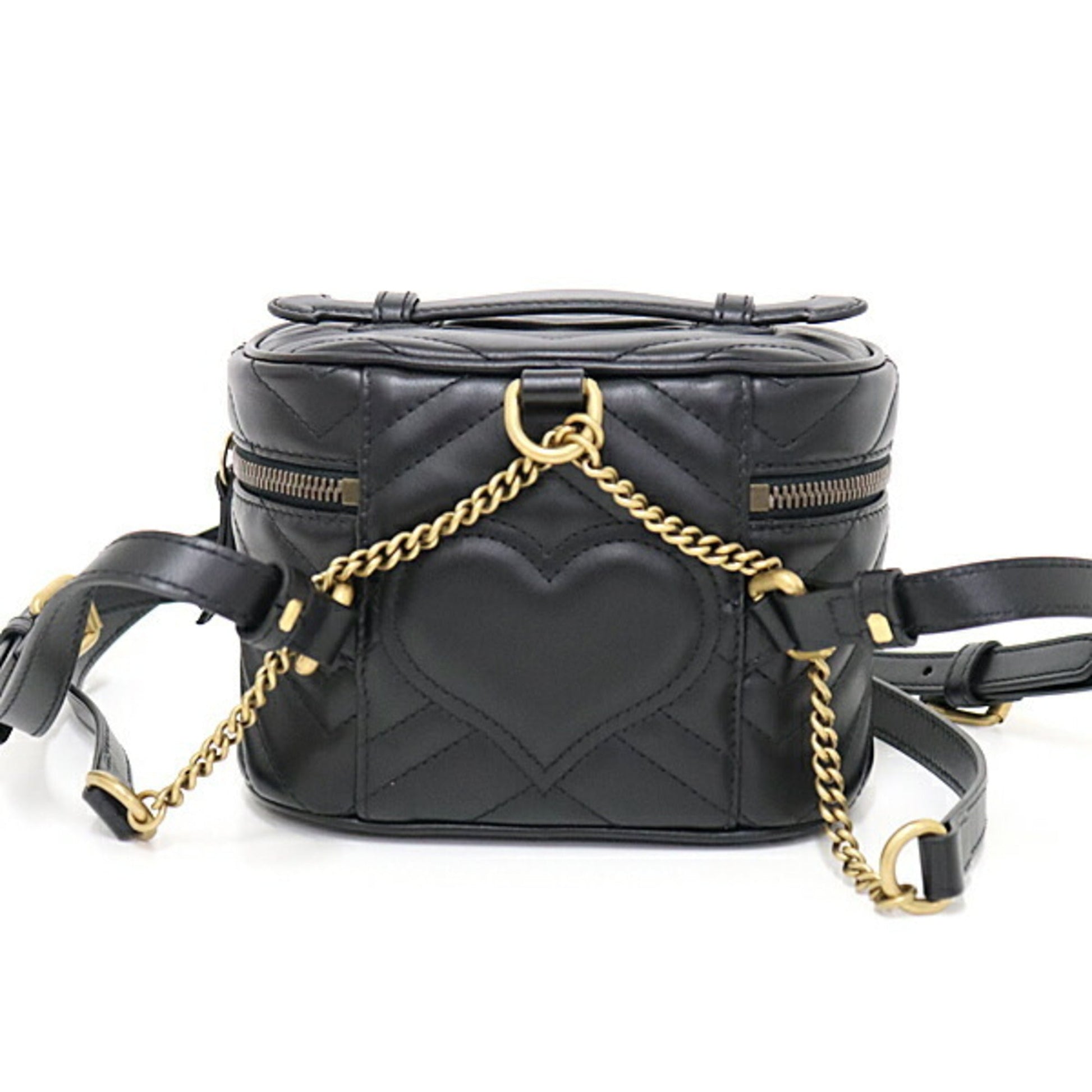 Gucci GG Marmont Black Quilted Handbag