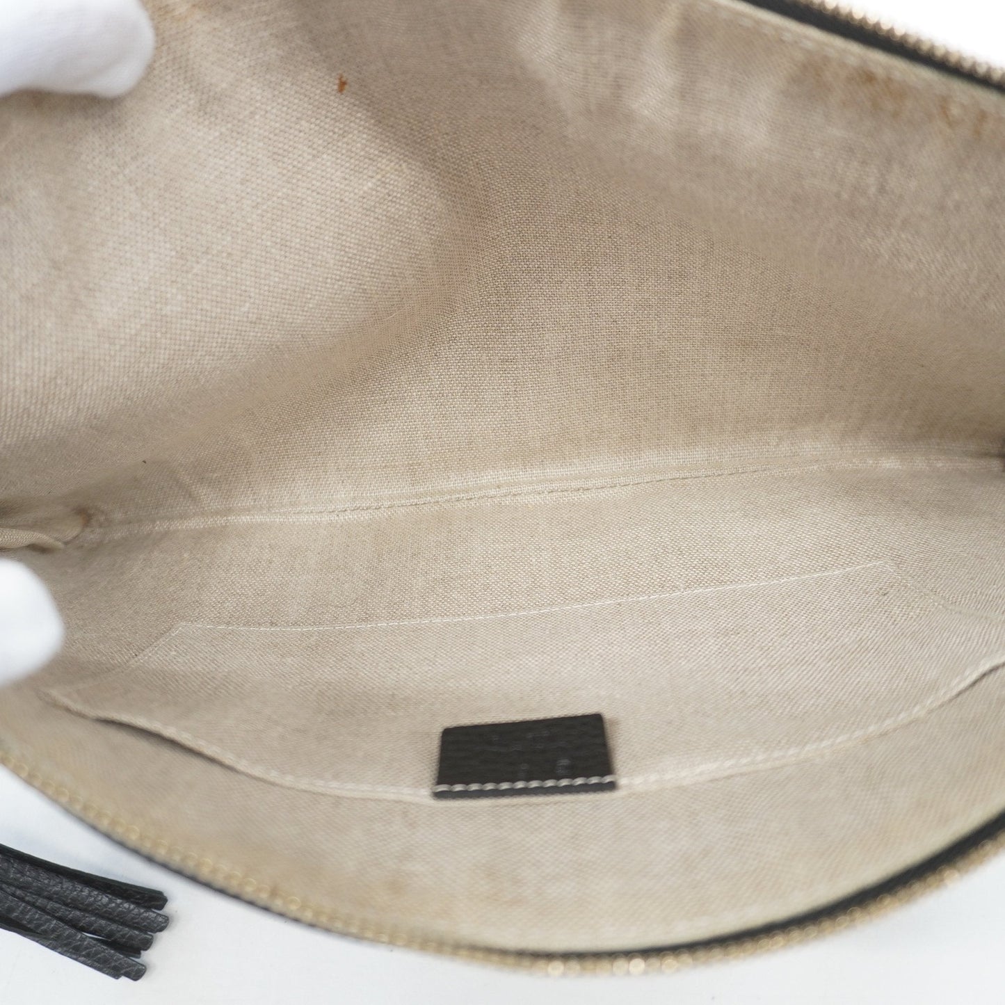 Gucci Lou Leather Clutch