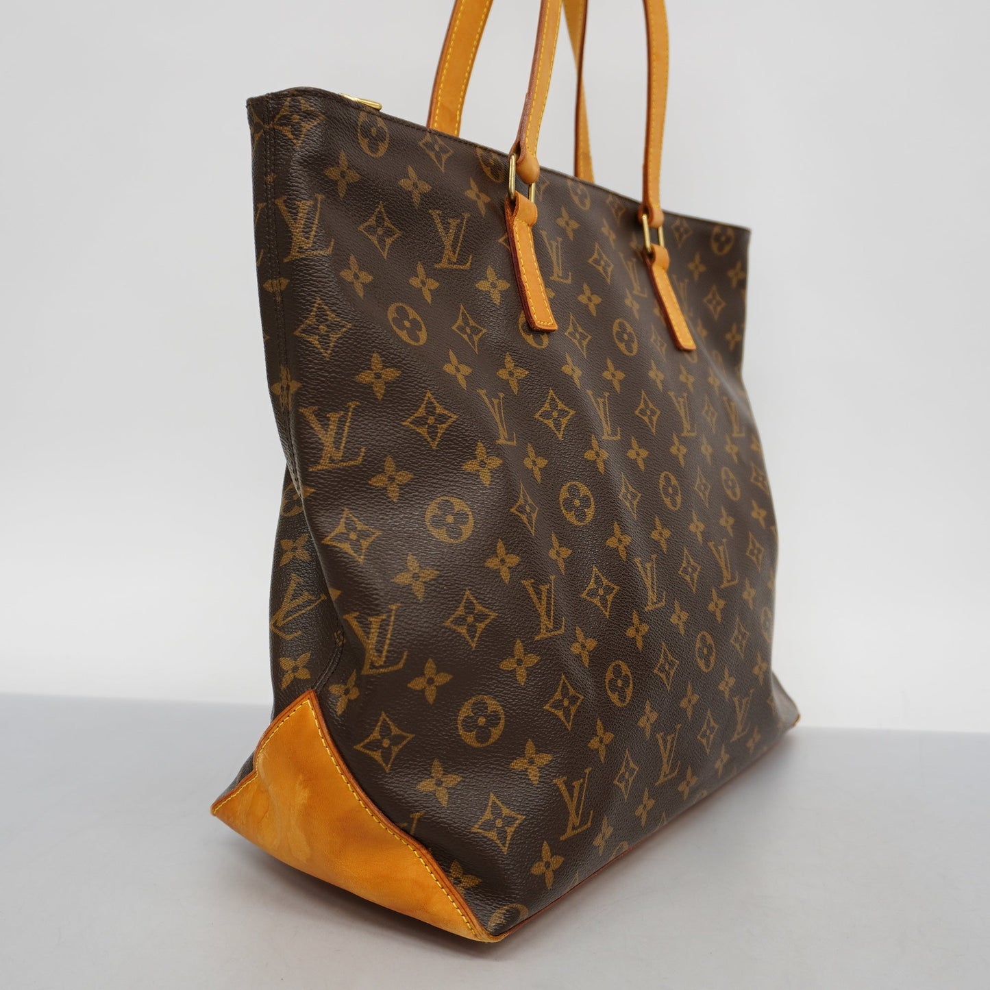 Louis VuittonAuth Monogram Cabas Mezzo Tote Bag