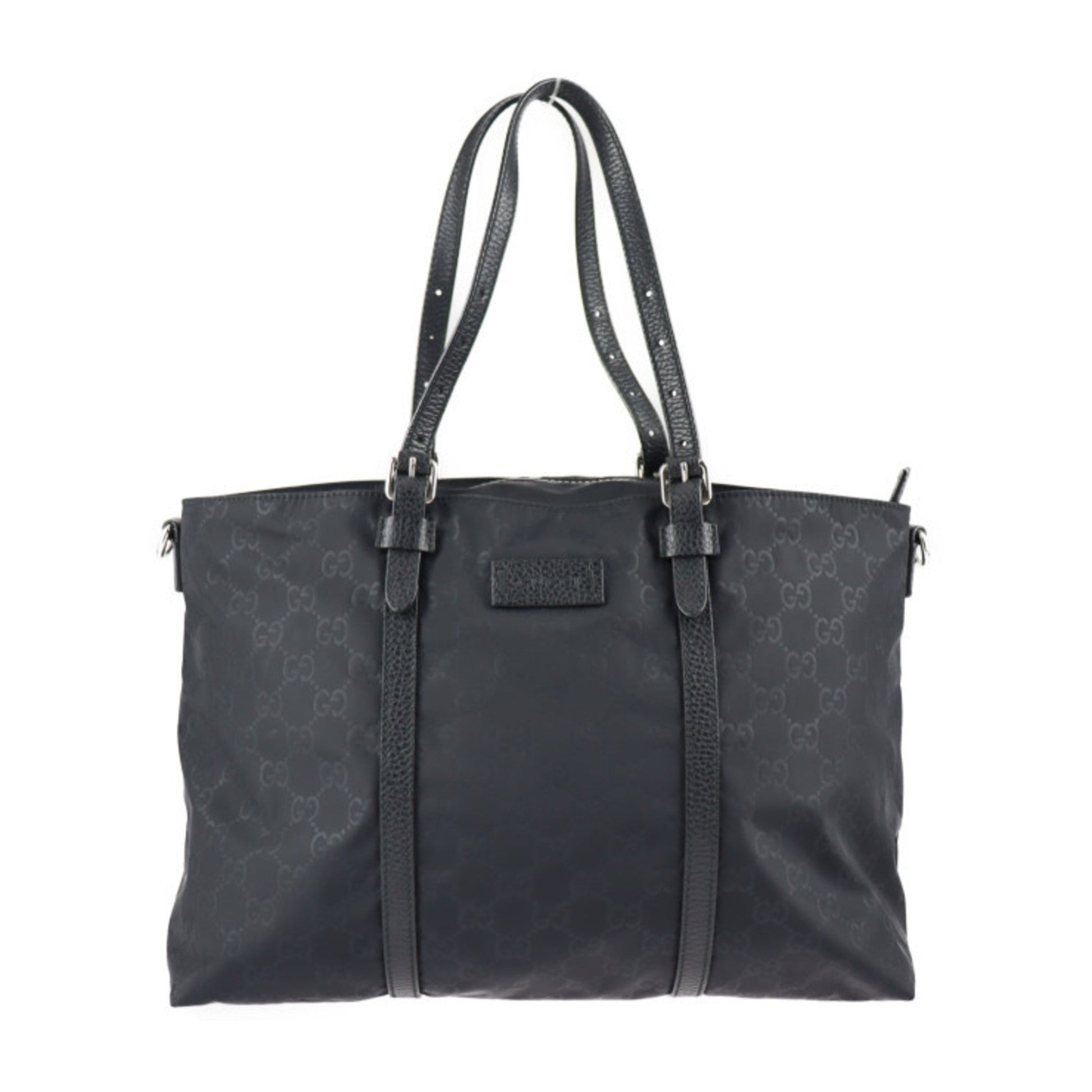 Gucci Nylon Leather Tote