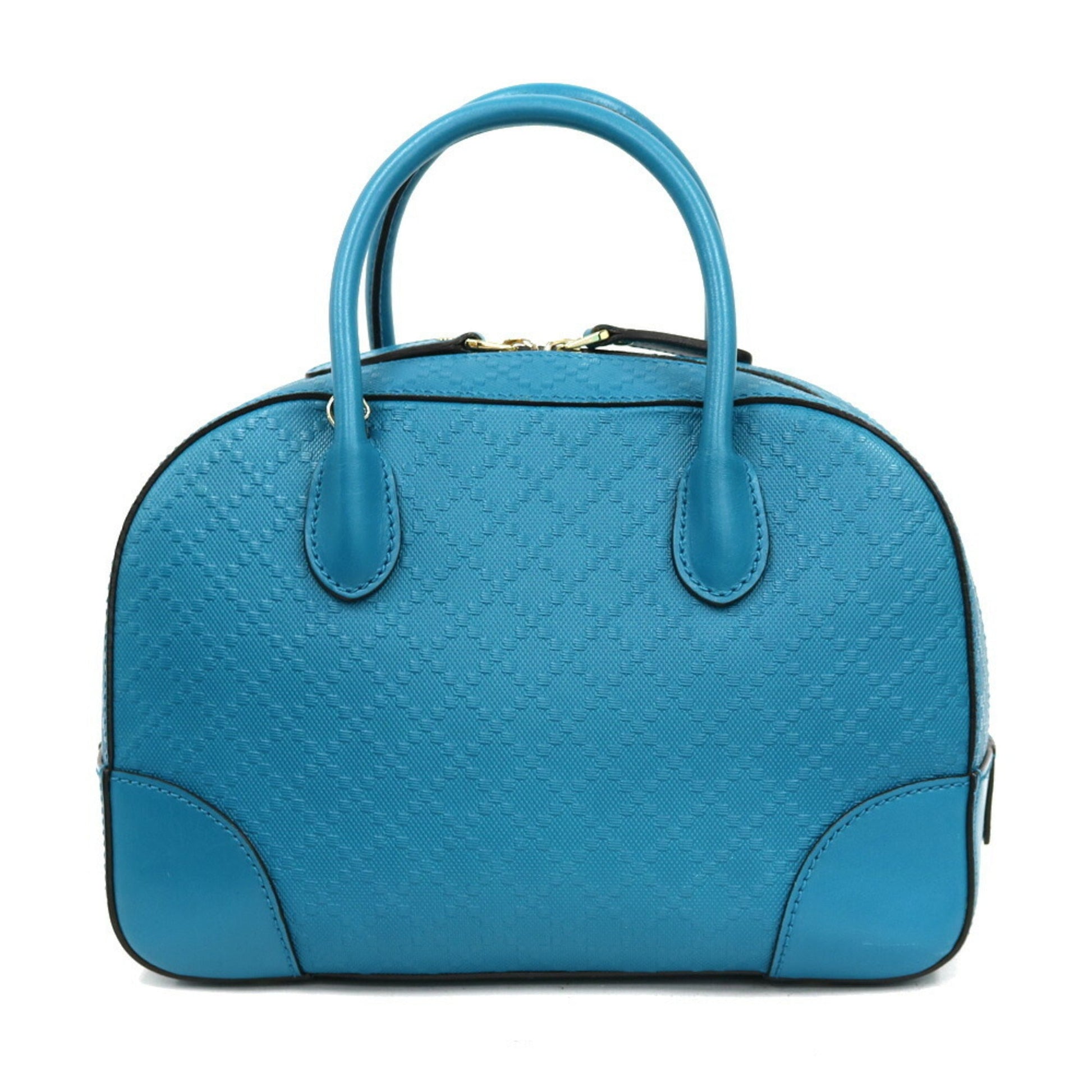 Gucci Blue Leather Shoulder Bag Style 1