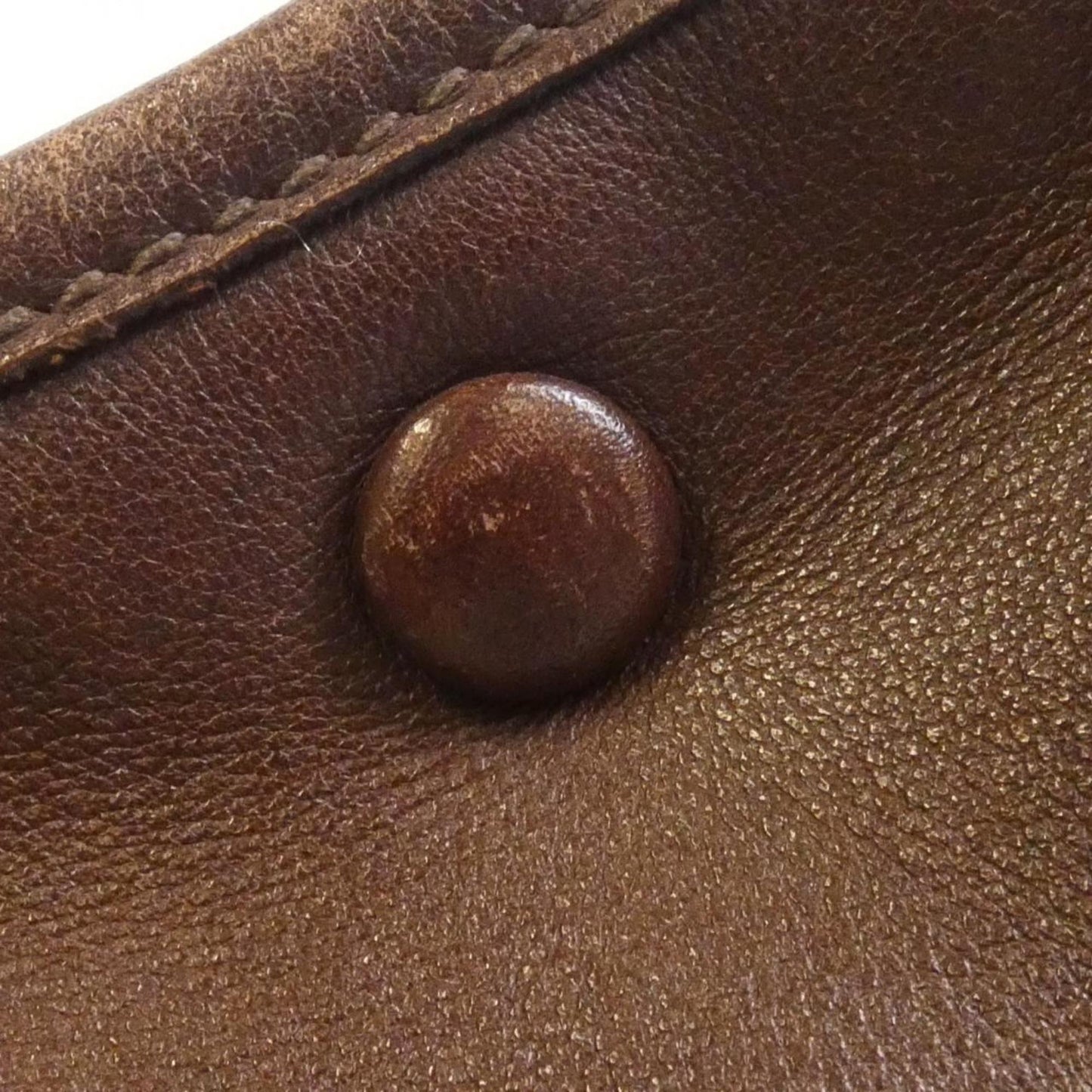 Hermes Havane Swift Leather Silk Handbag ( )