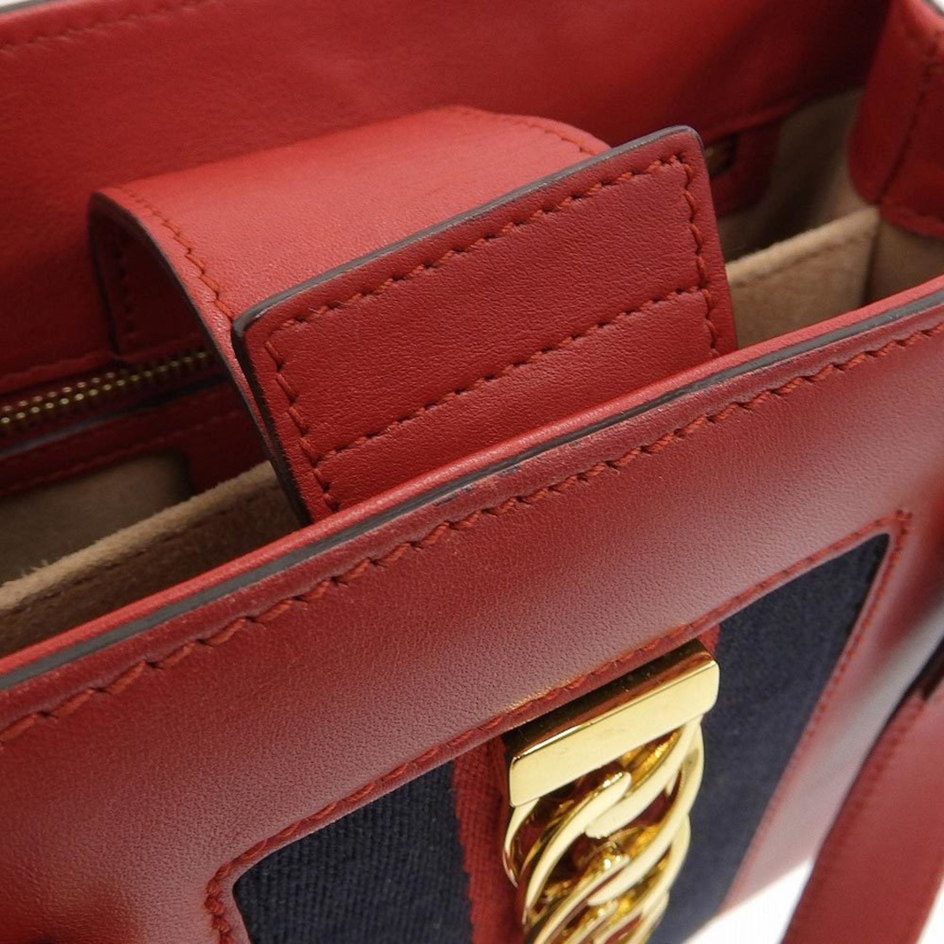 Gucci Lou Leather Shoulder Bag