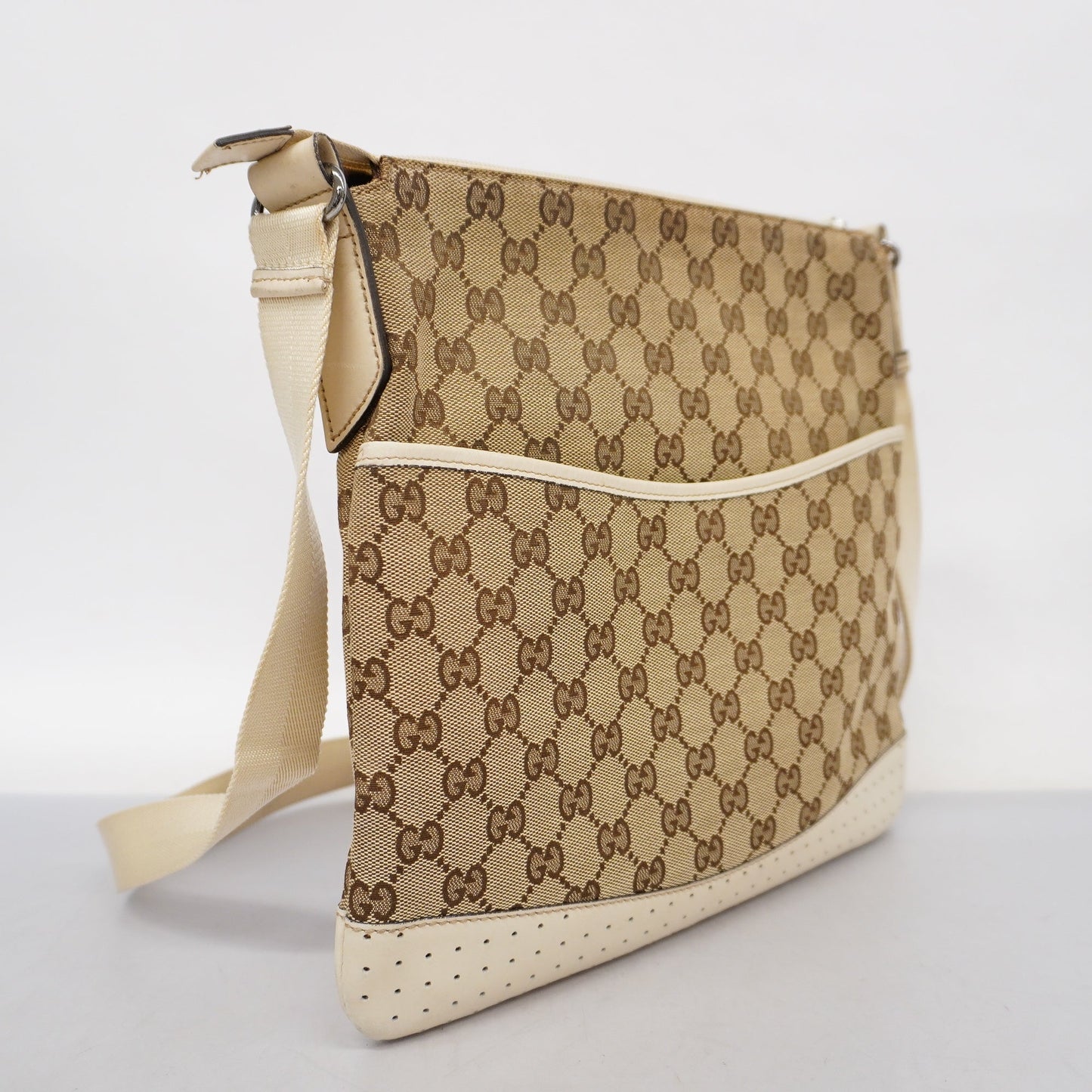 Gucci Canvas Shoulder Bag