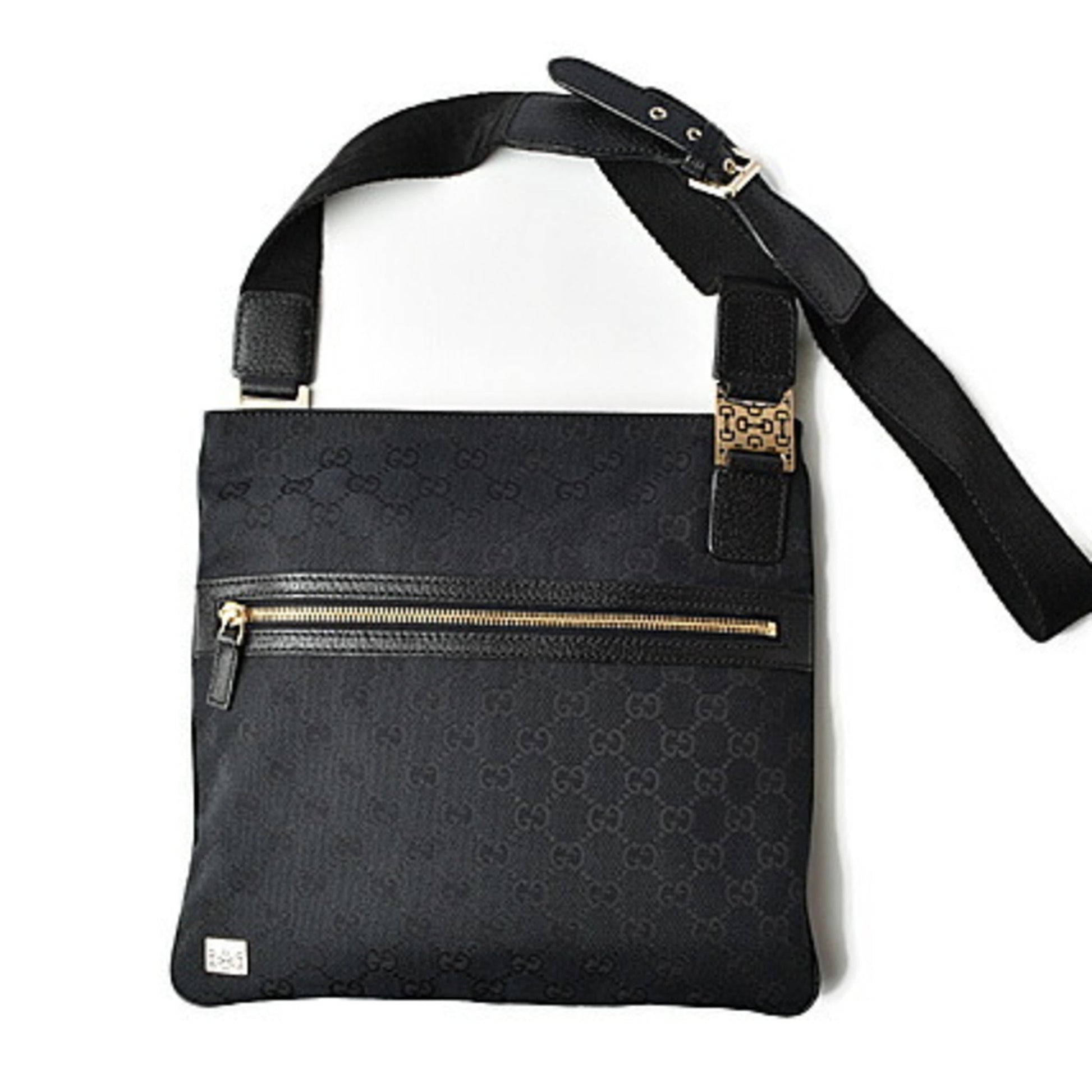 Gucci Lou Canvas Shoulder Bag