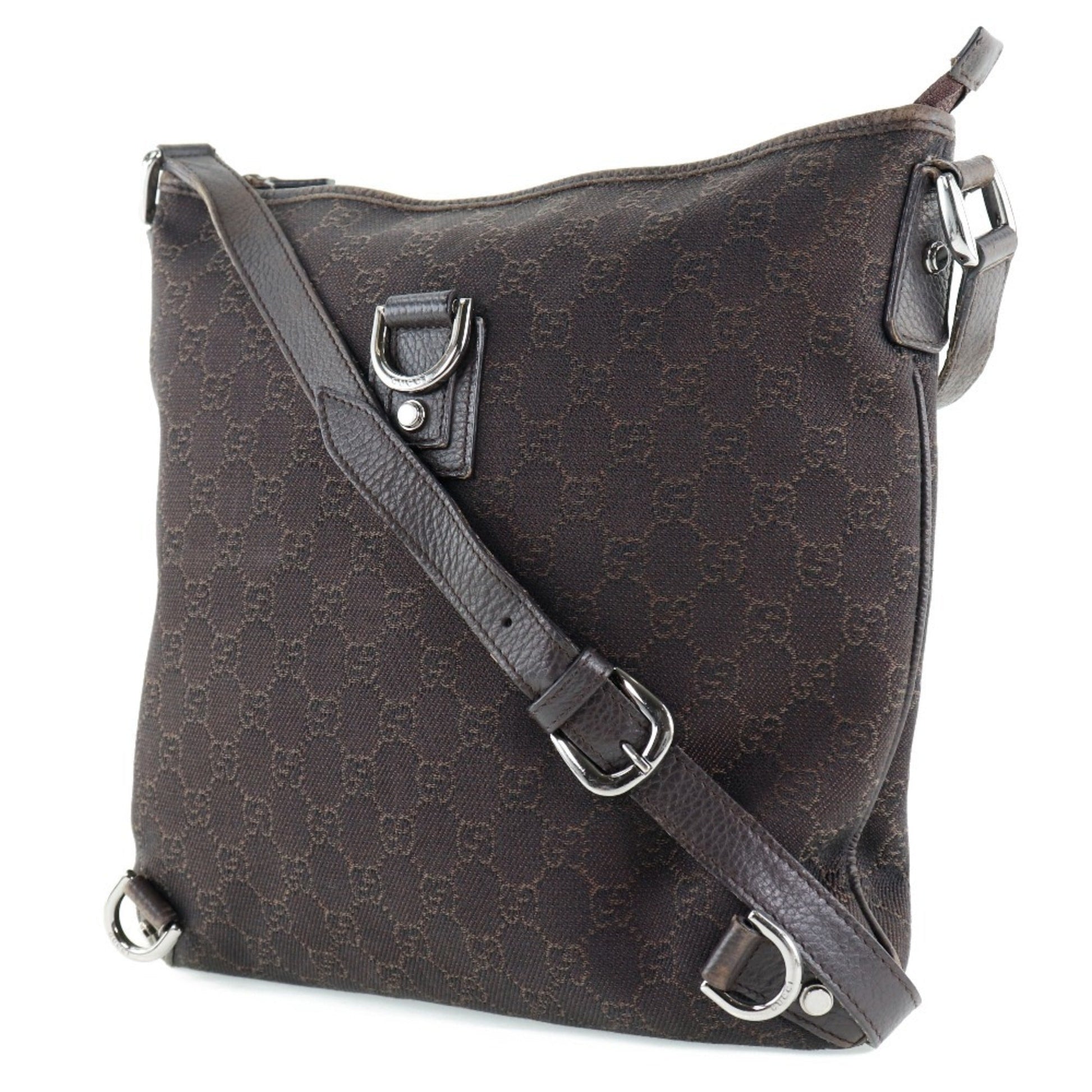 Gucci Canvas Shoulder Bag