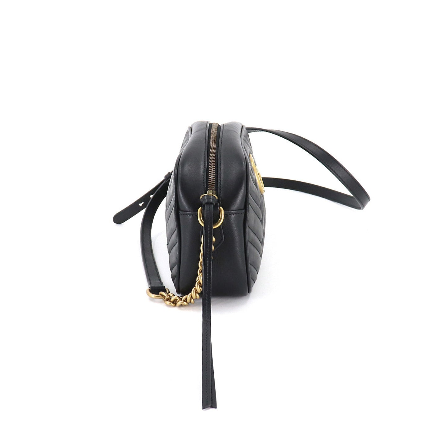Gucci Lou Quilted Chain Shoulder Bag