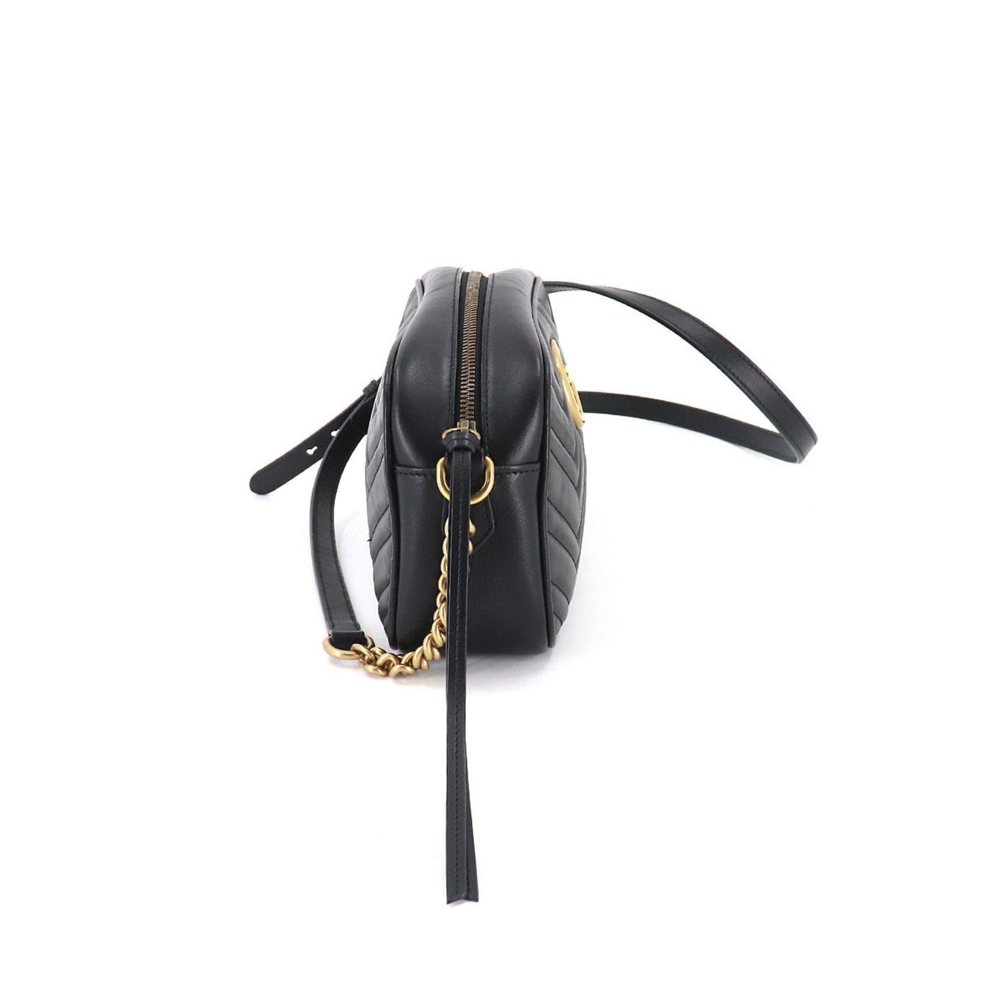 Gucci Lou Quilted Chain Shoulder Bag
