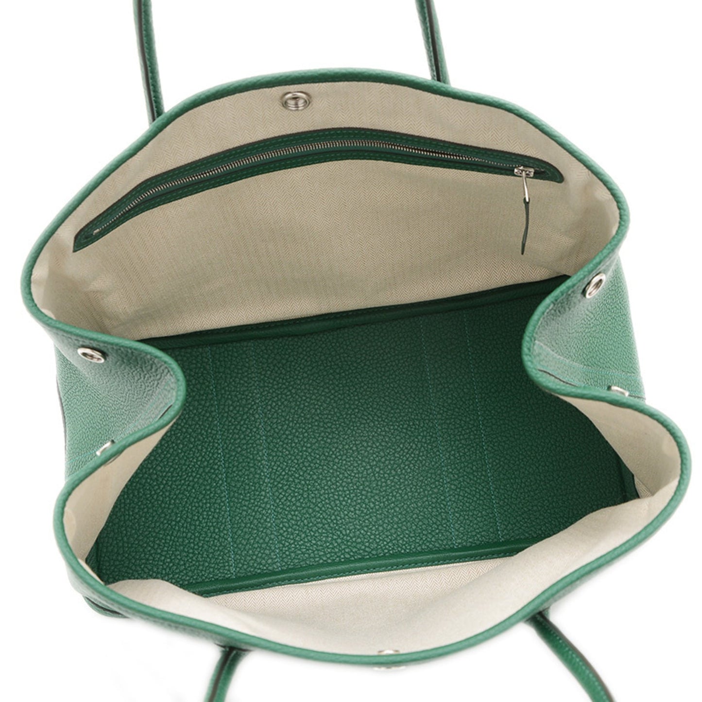 Hermes Green Negonda Leather Tote Bag ( )