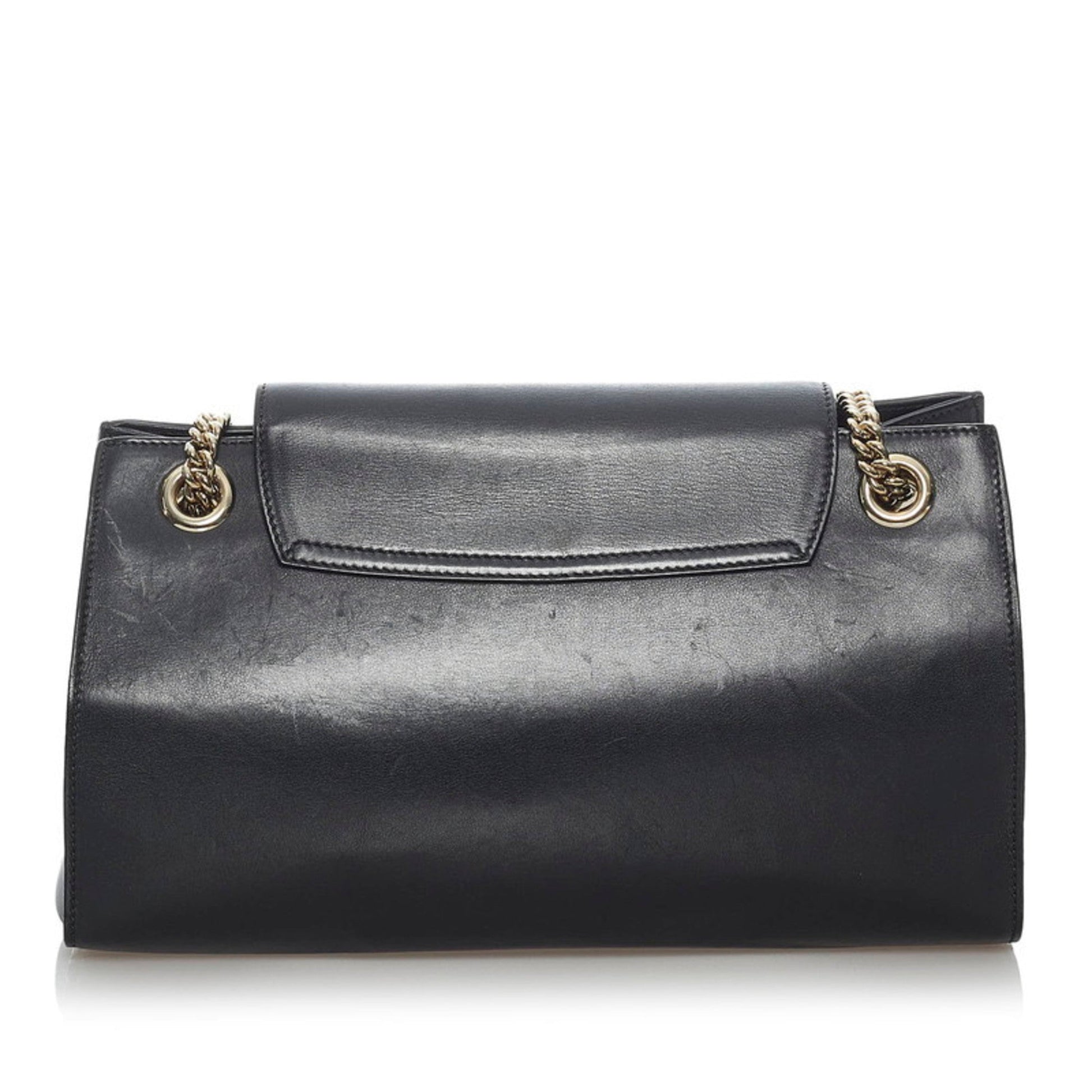 Gucci Lou Chain Leather Shoulder Bag