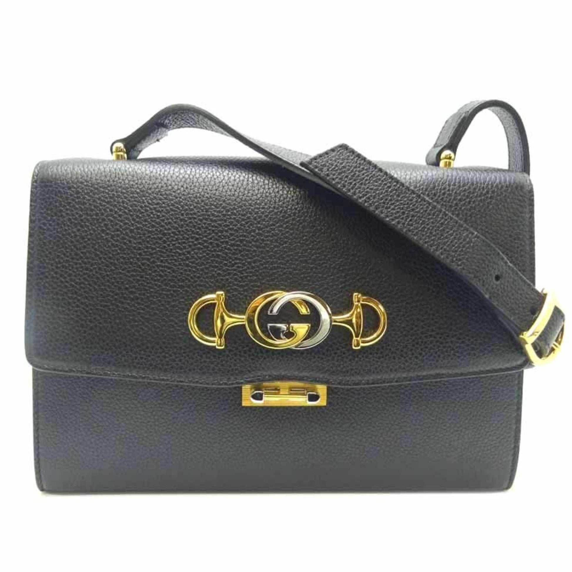 Gucci Lou Leather Shoulder Bag