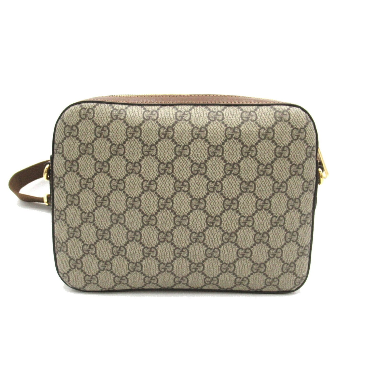 Gucci Leather Canvas Shoulder Bag