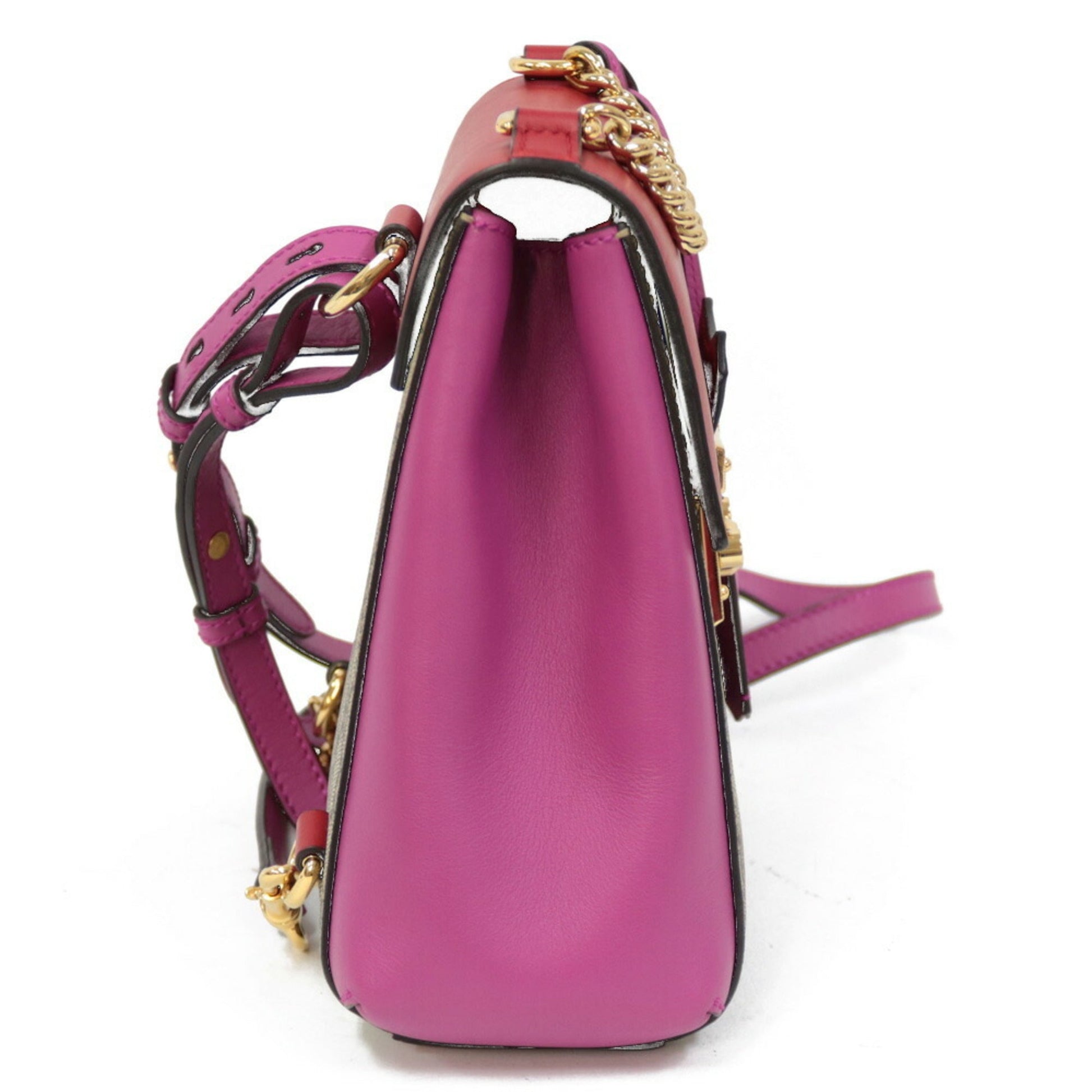 Gucci Padlock Red Shoulder Bag