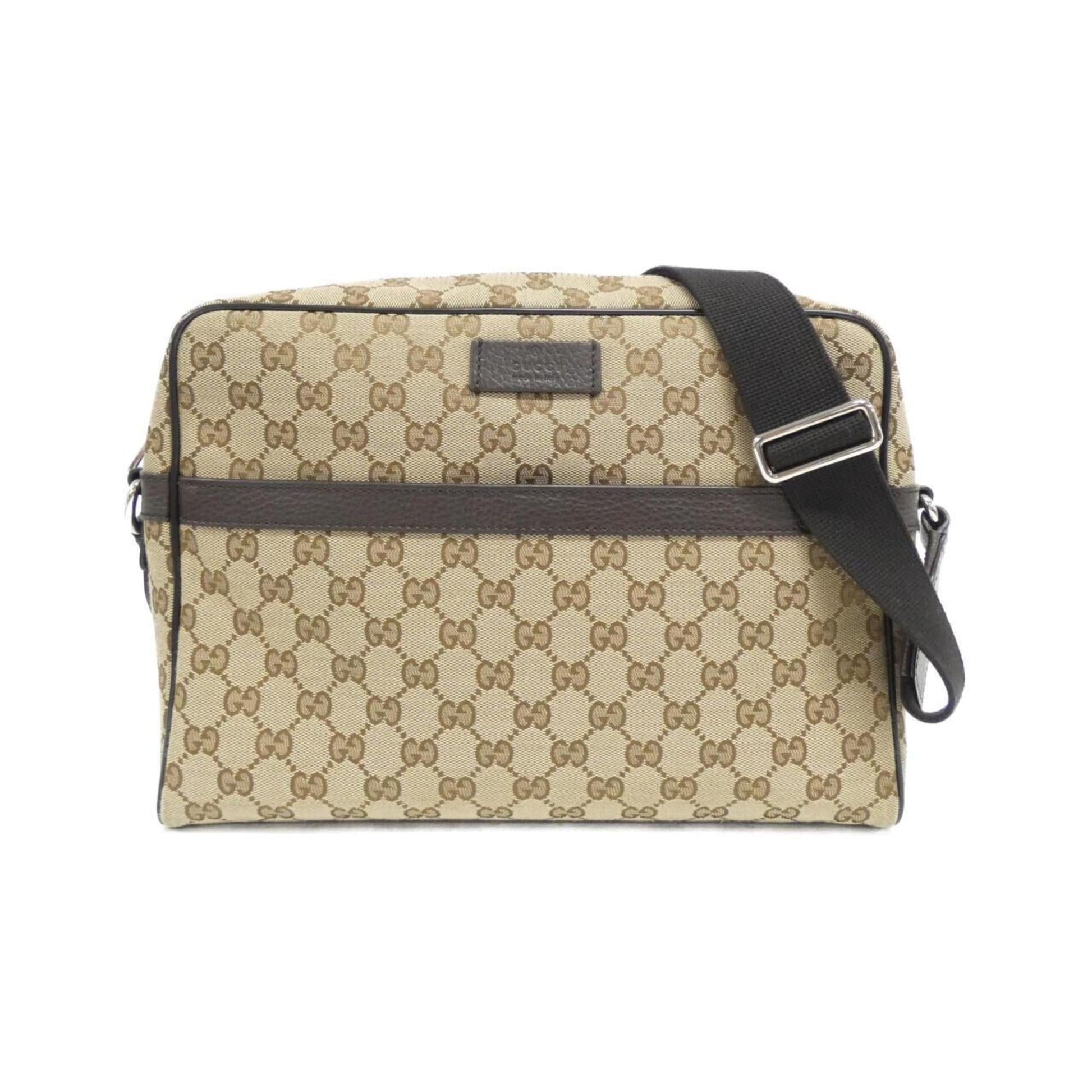 Gucci Canvas Shoulder Bag