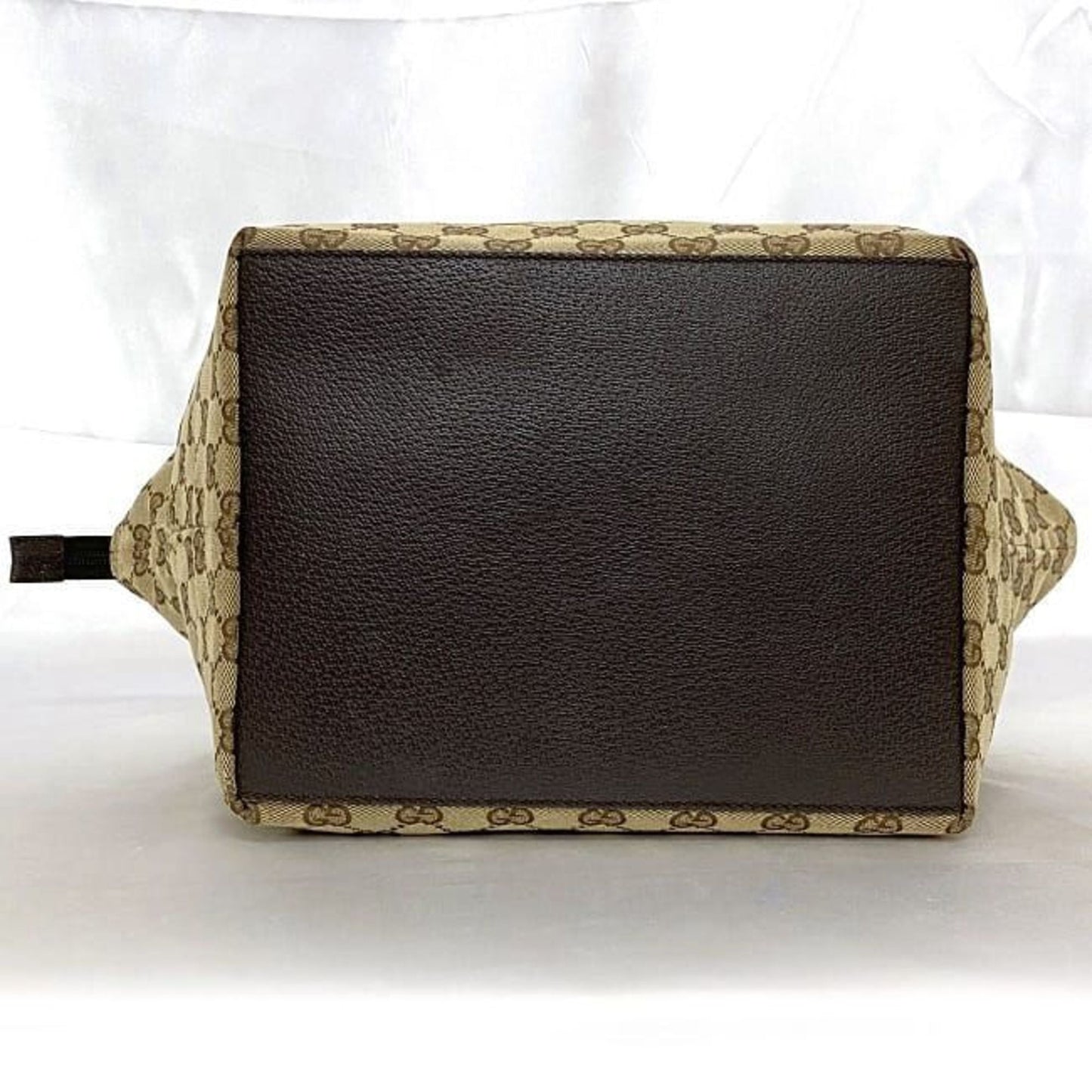 Gucci Leather Canvas Tote
