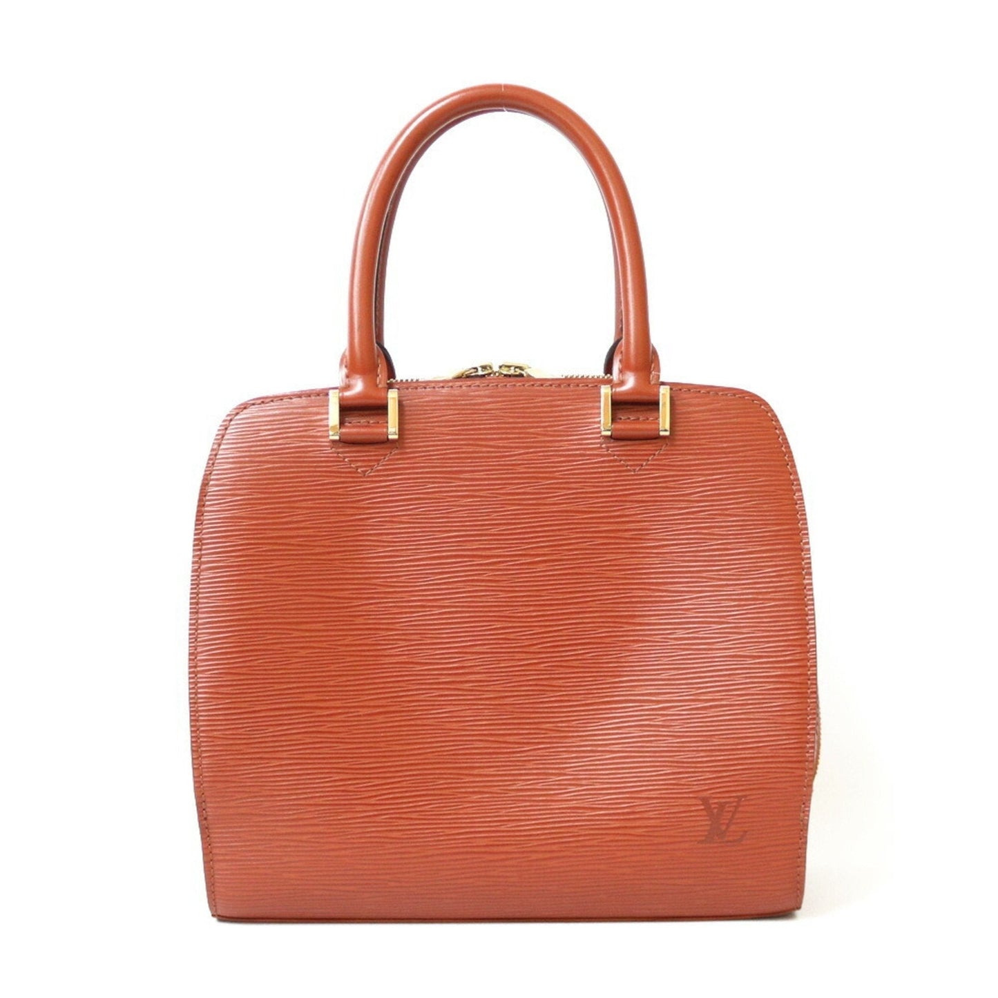 Louis Vuitton Handbag Epi Ponneuf Brown Kenyan Ladies