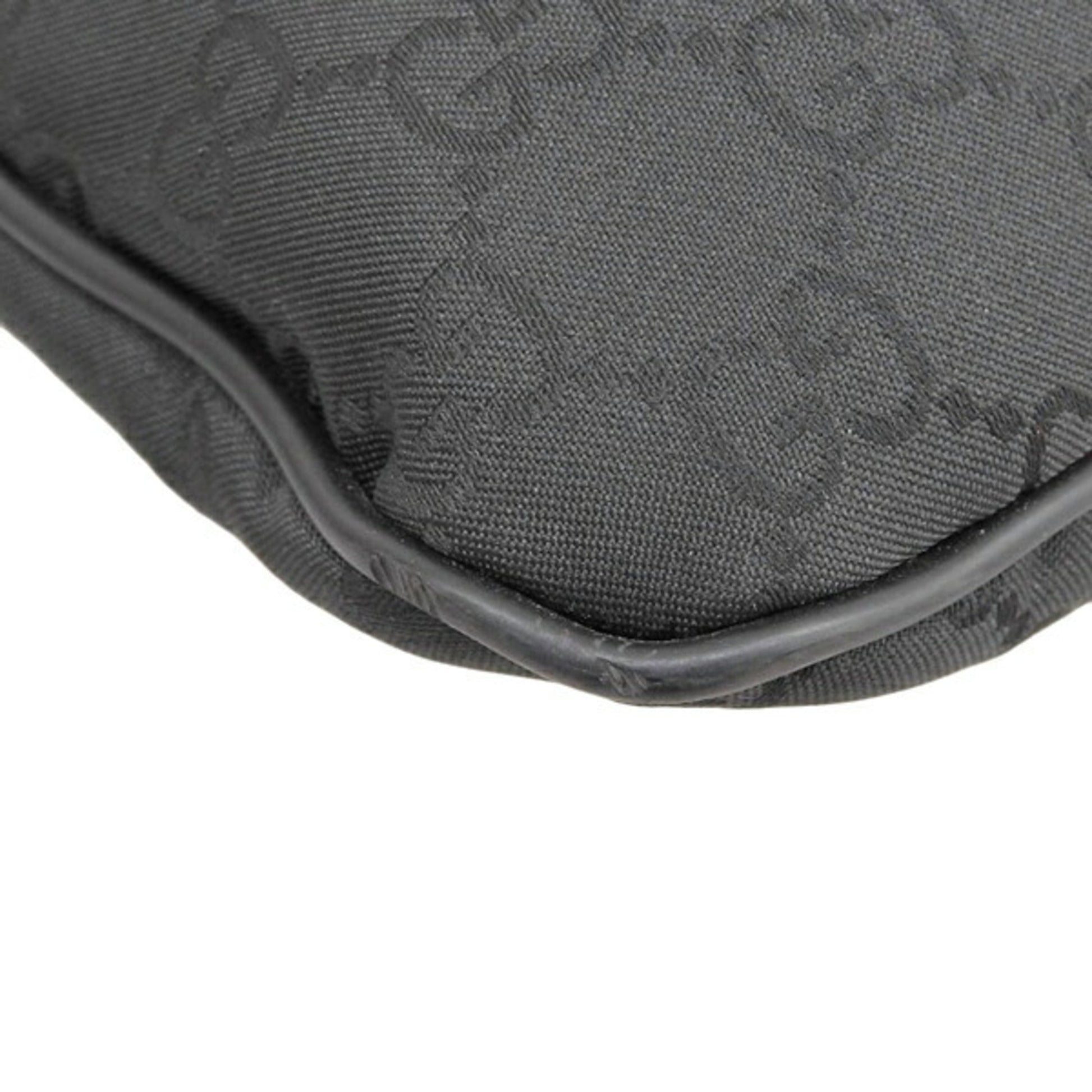 Gucci Nylon Leather Shoulder Bag