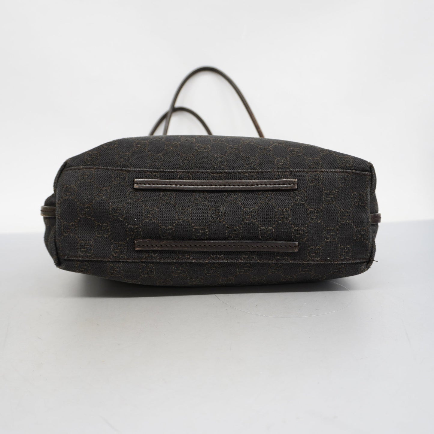 Gucci Leather Canvas Tote