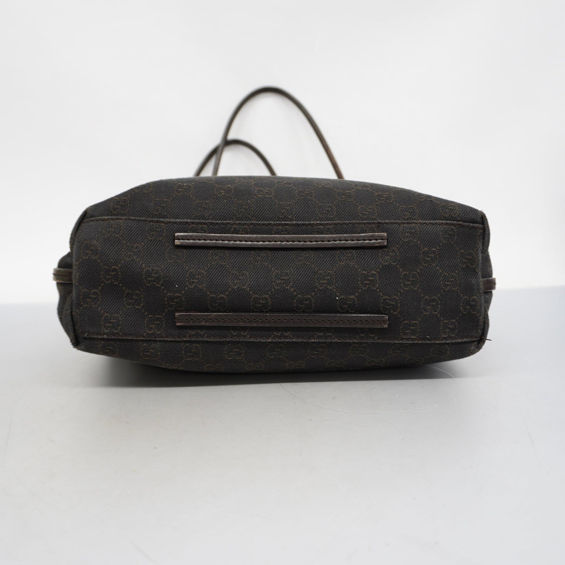 Gucci Leather Canvas Tote