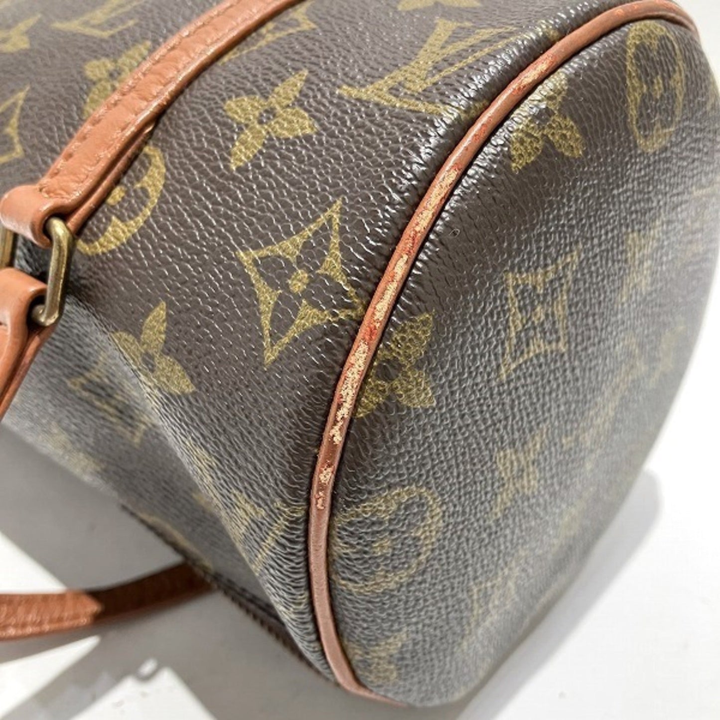 LOUIS VUITTON Monogram Old Papillon 26 Bag HandBag Ladies