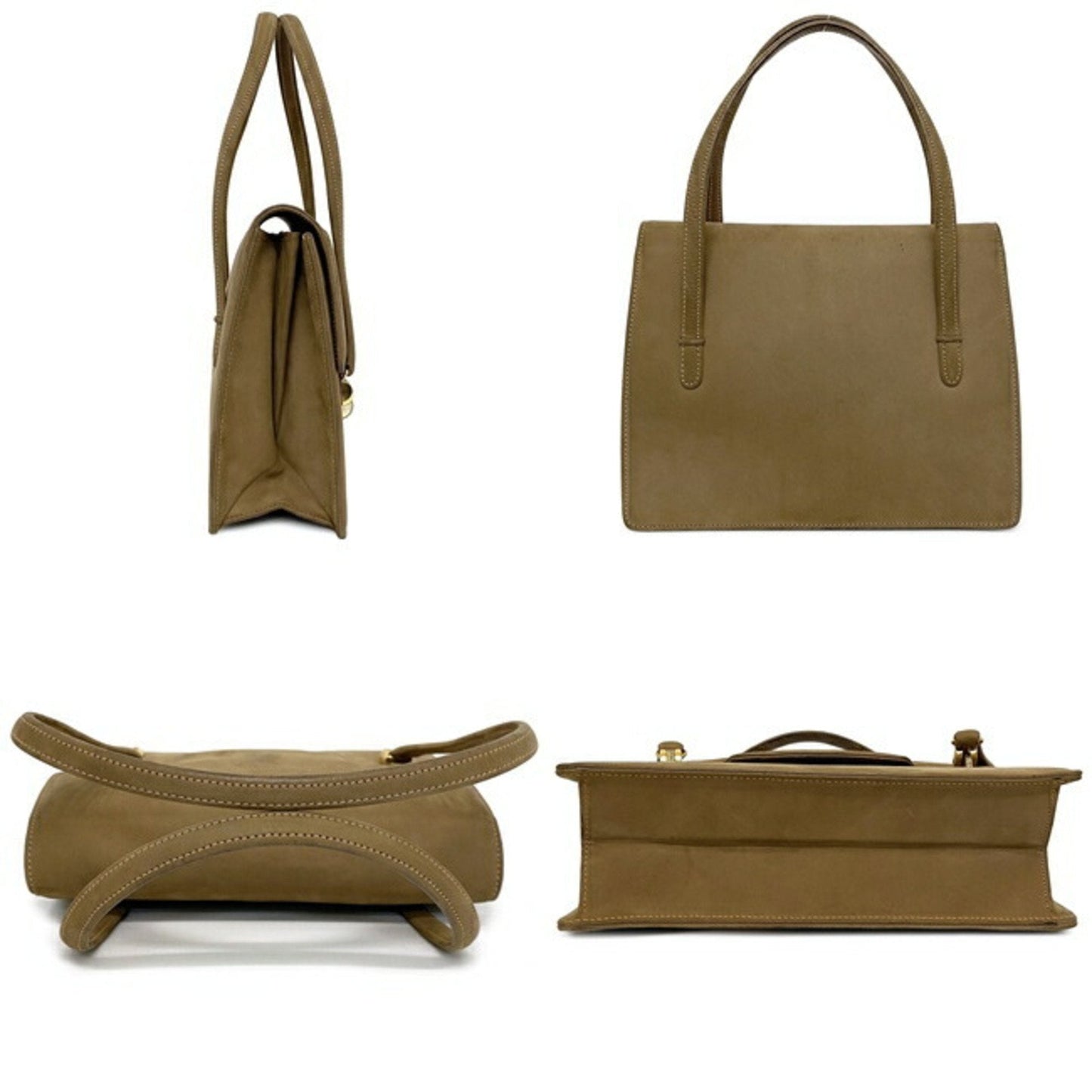 Gucci Beige Suede Clutch