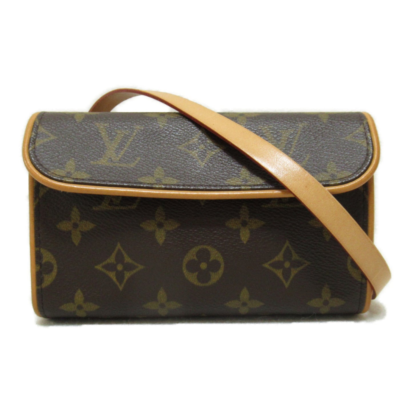 Louis Vuitton Pochette Florentine Brown Monogram PVC coated canvas Clutch