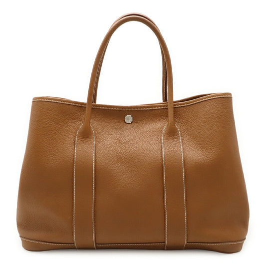 Hermes Camel Negonda Leather Handbag Tote Bag ( )