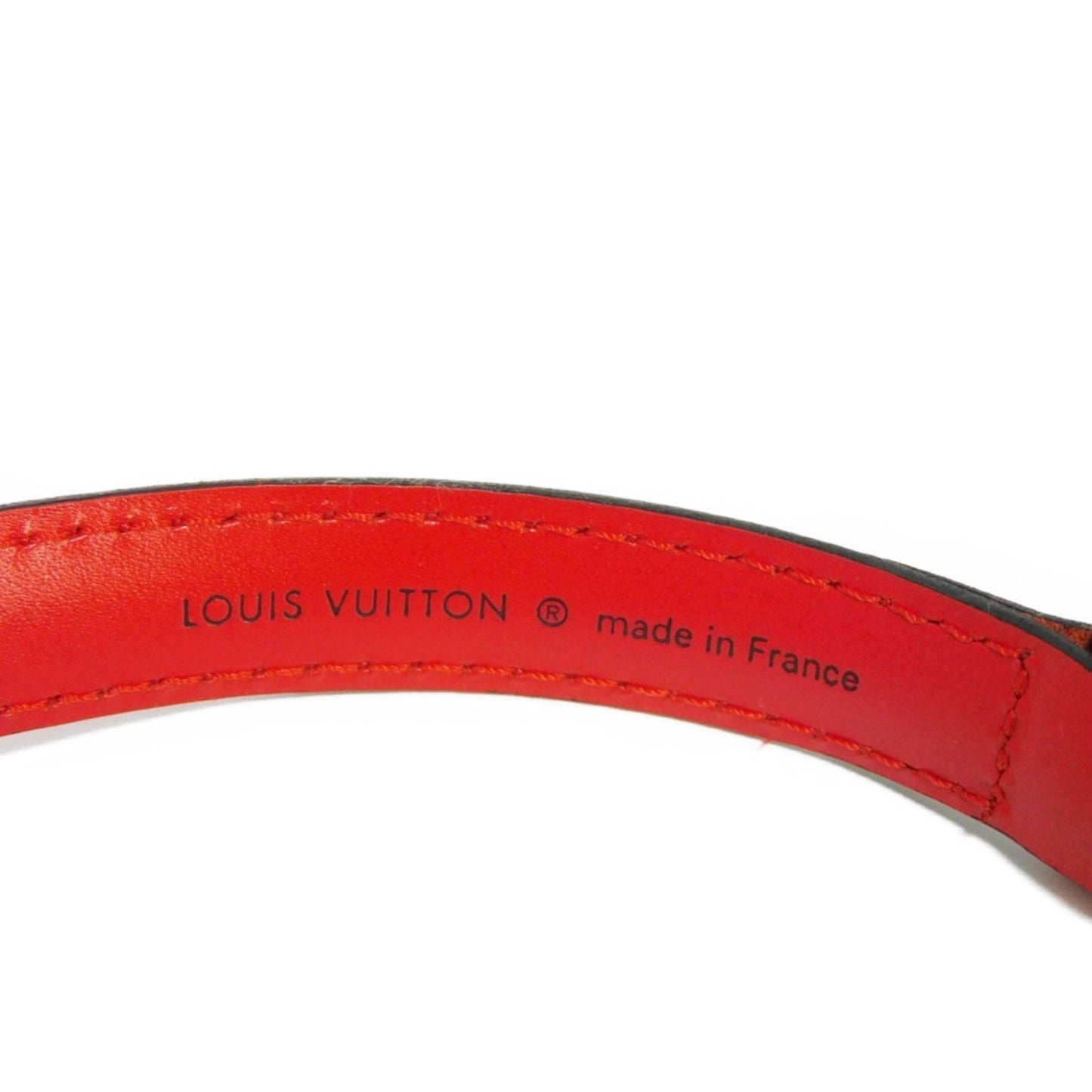LOUIS VUITTON Shoulder Strap Bandouliere Logo 1.6 Adjustable Epi Cowhide Leather Castilian Red Men Women Shoulder Bag