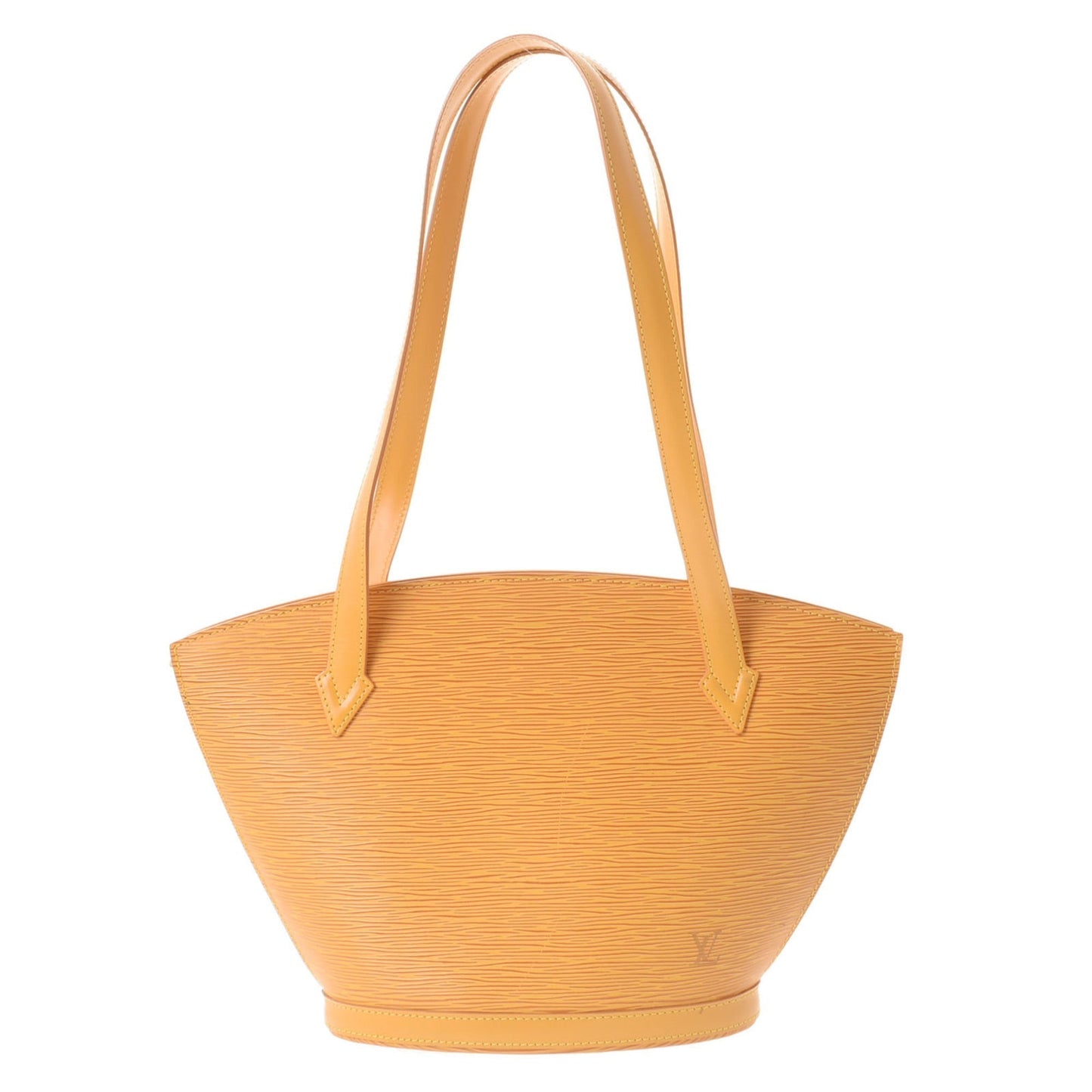 LOUIS VUITTON Epi San Jack Poignier Long Yellow Ladies Leather Shoulder Bag
