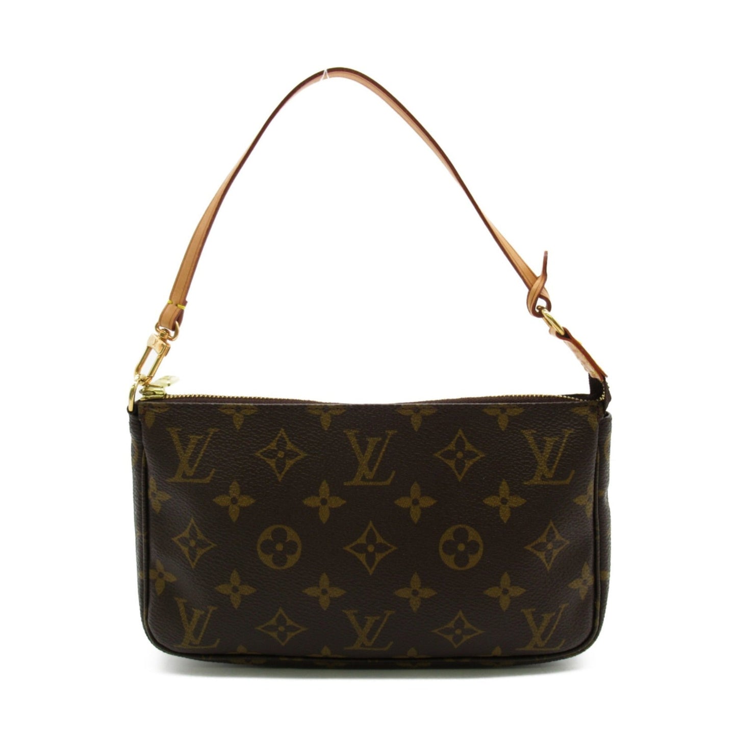 Louis Vuitton Pochette Accessoires Accessory Pouch Brown Monogram PVC coated canvas Clutch