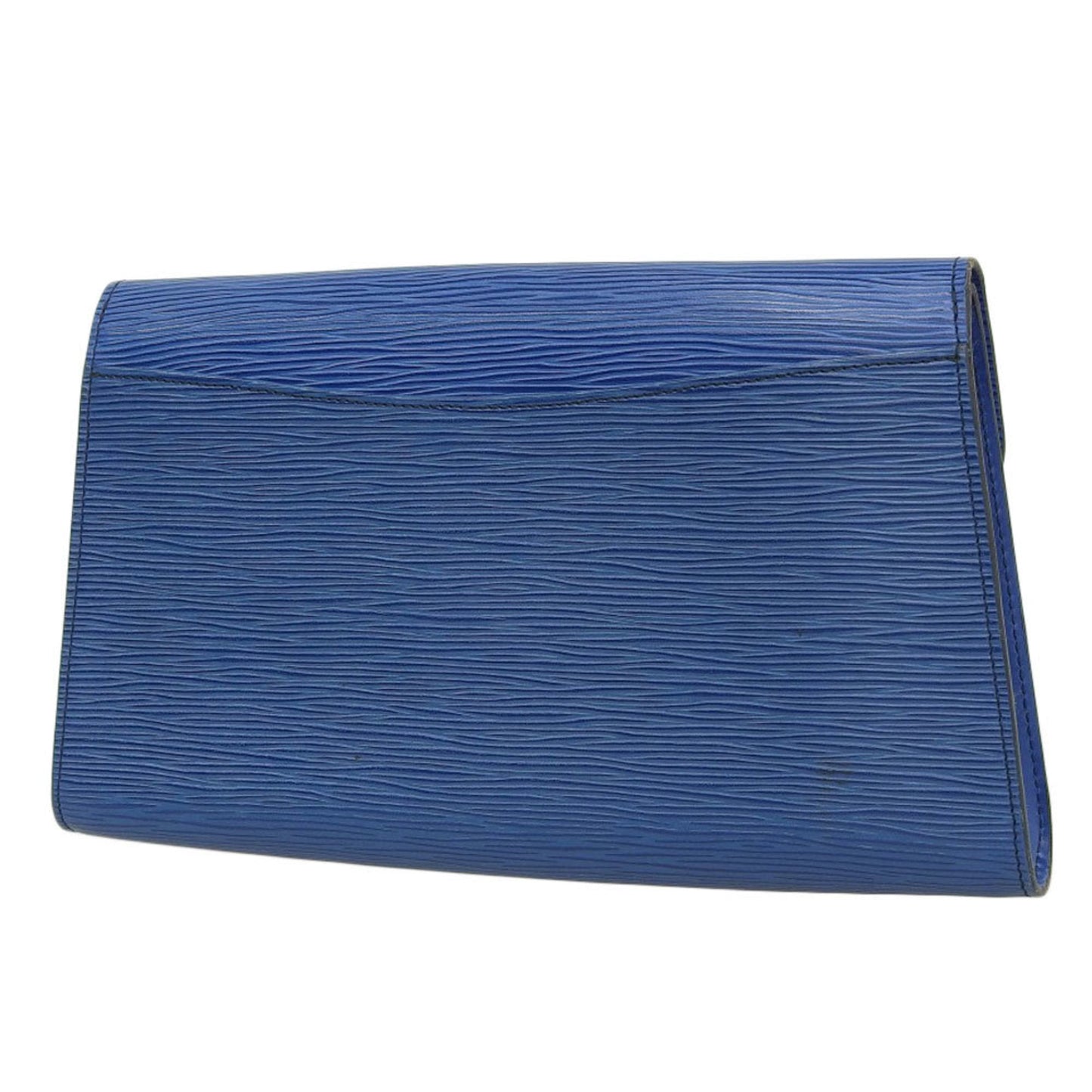 Louis Vuitton Epi Art Deco Second Bag Clutch Toledo Blue