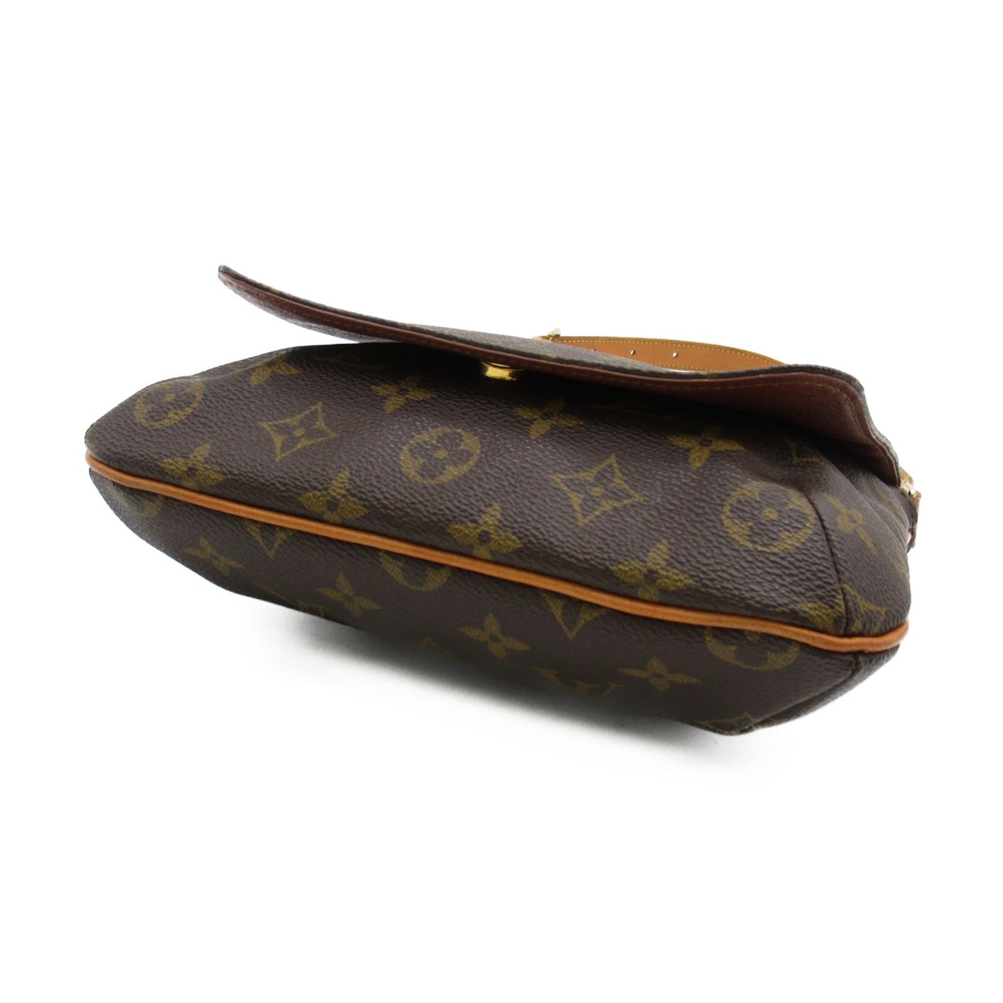 LOUIS VUITTON Mtte Salsa Short Shoulder Bag Brown Monogram PVC coated canvas